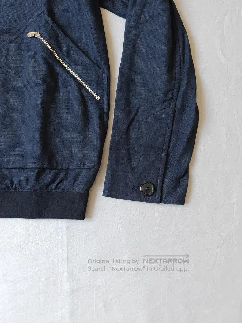 Hermes Hermes Navy Blue Cotton Thin Jacket Size US S / EU 44-46 / 1 - 7 Thumbnail