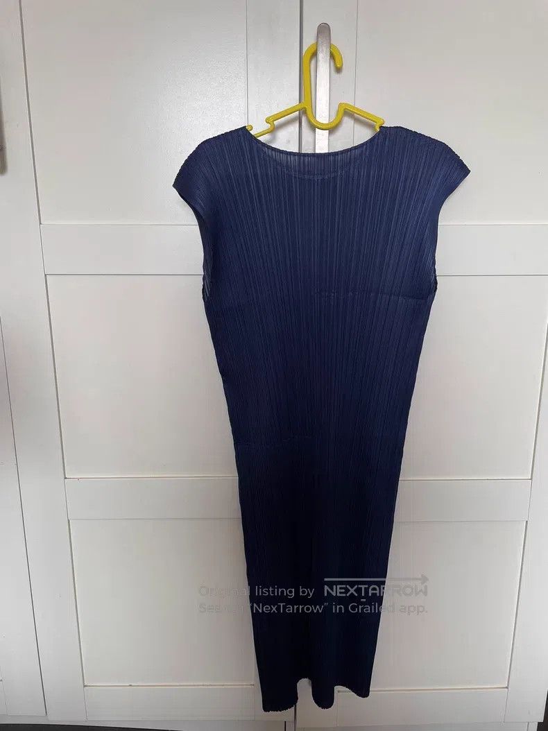 Issey Miyake Issey Miyake Midnight Blue Dress Size M / US 6-8 / IT 42-44 - 4 Thumbnail
