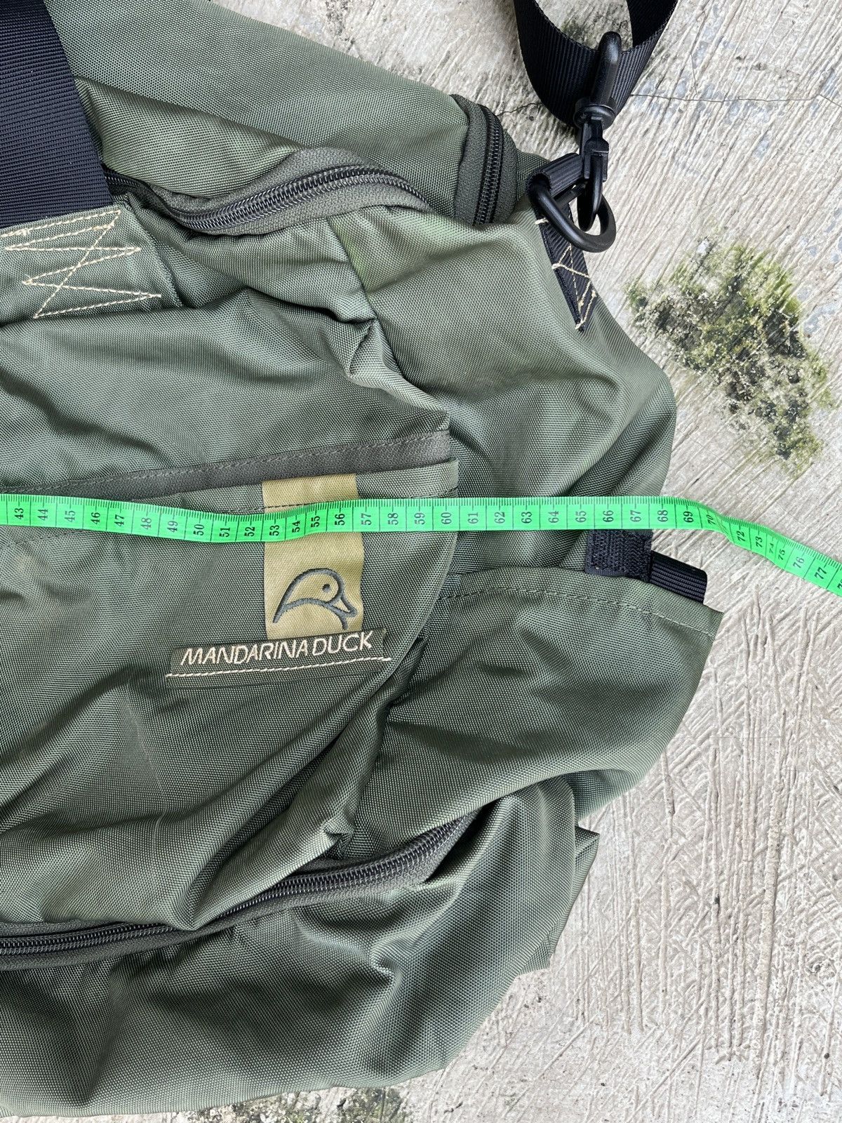 Japanese Brand 🔥MILITARY-TRAVEL BAG-MANDARINA DUCK🔥 Size ONE SIZE - 16 Thumbnail