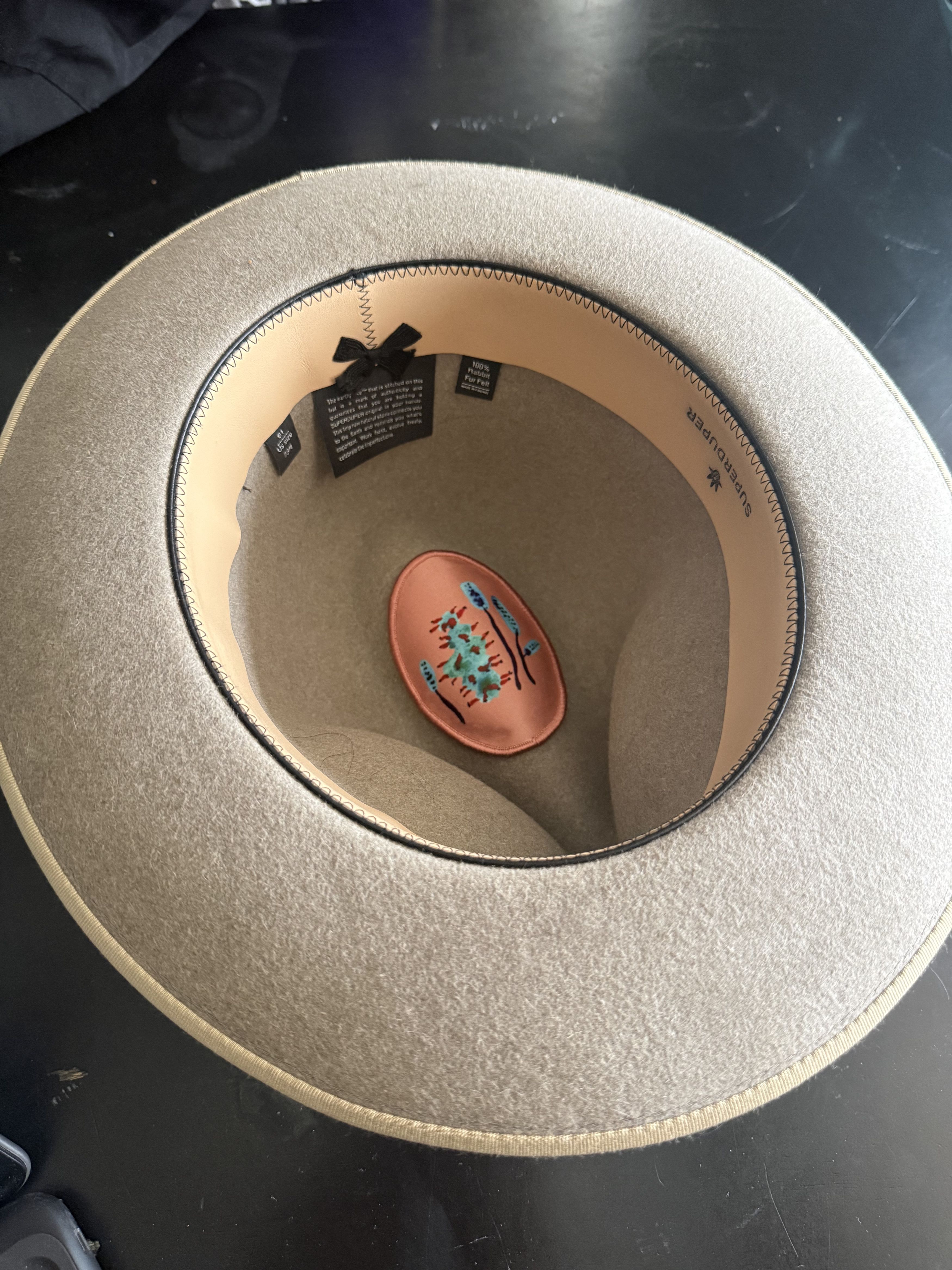 Other Superduper Ootimo Legacy Fedora - Rabbit Fur Felt Size ONE SIZE - 4 Thumbnail