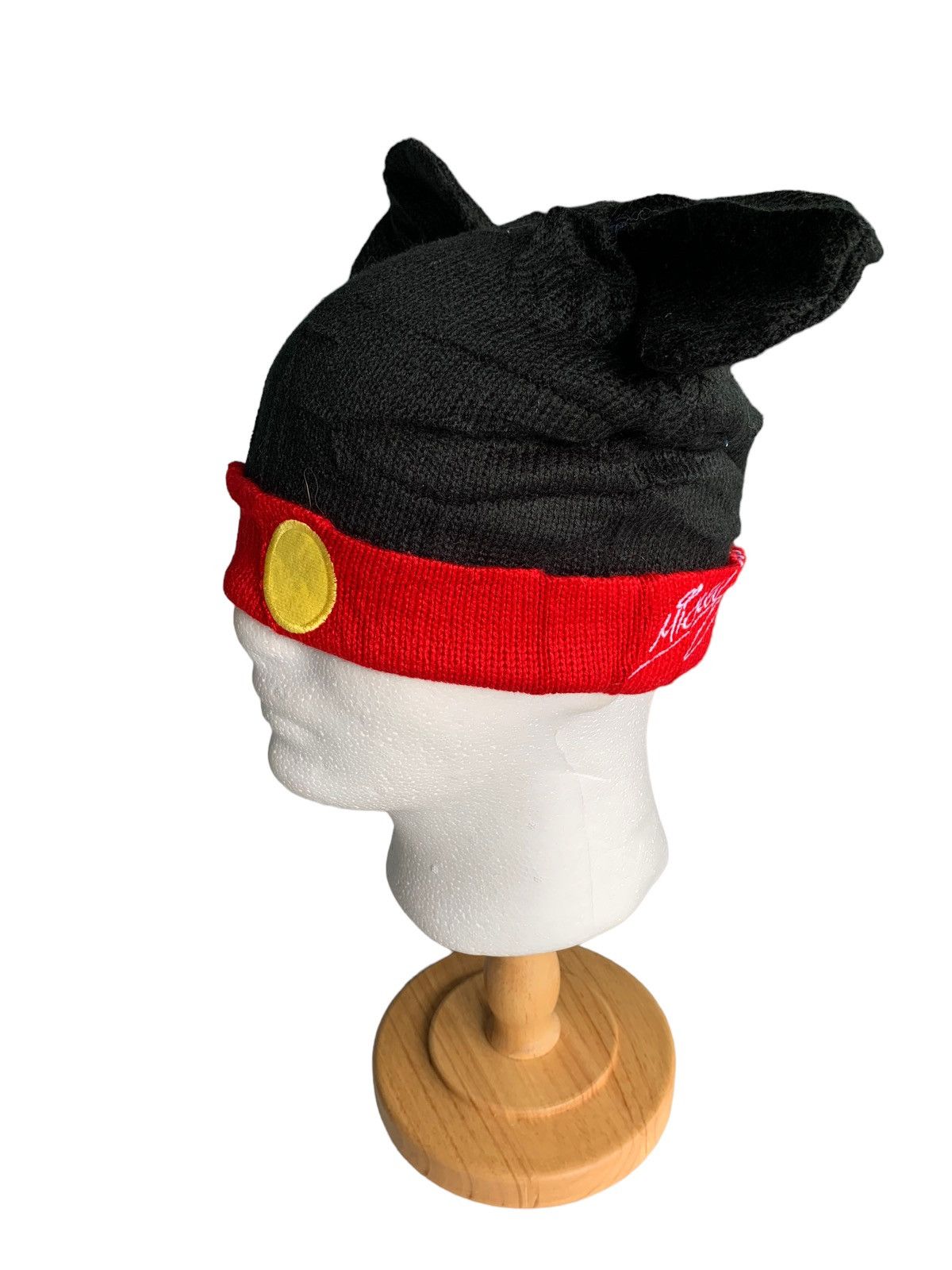 14th Addiction × Vintage Disney Mickey Mouse Bunny Horn Nice Design Beanie☠️☠️ Size ONE SIZE - 3 Thumbnail