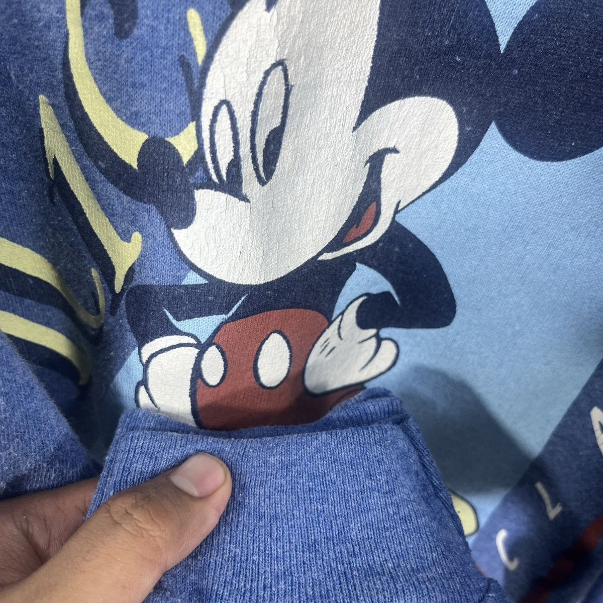Disney × Vintage VINTAGE 90s DISNEY MICKEY BIG LOGO PRINTED Size US XL / EU 56 / 4 - 9 Thumbnail