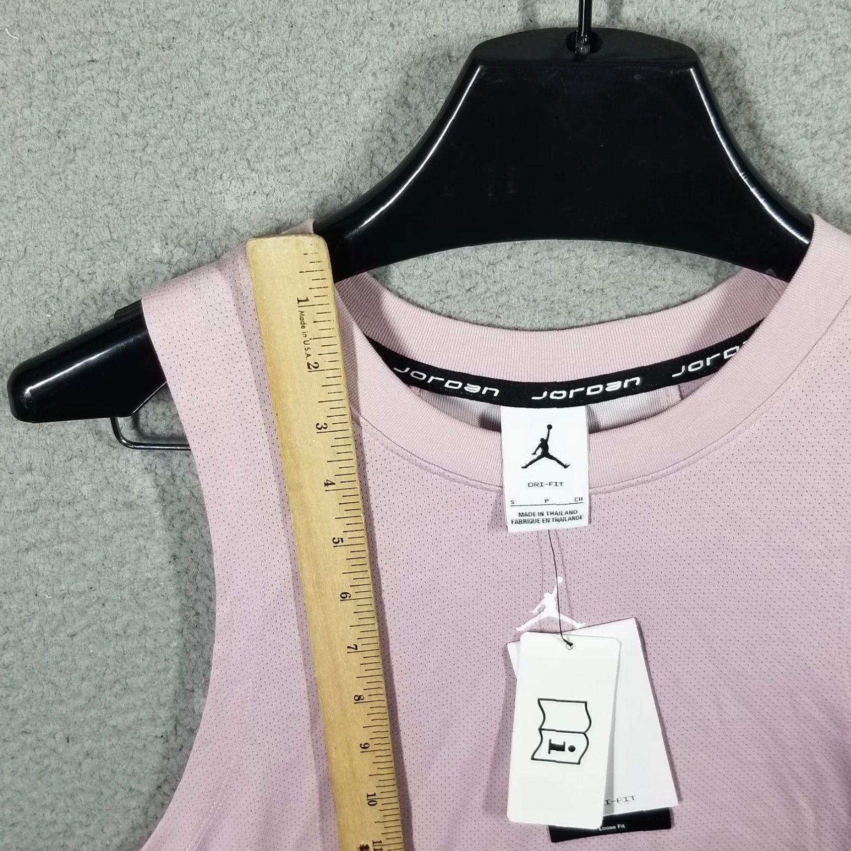 Jordan Brand NWT Nike Jordan Sport Women's Diamond Tank Top Pink FB4629-513 Small Size S / US 4 / IT 40 - 4 Thumbnail