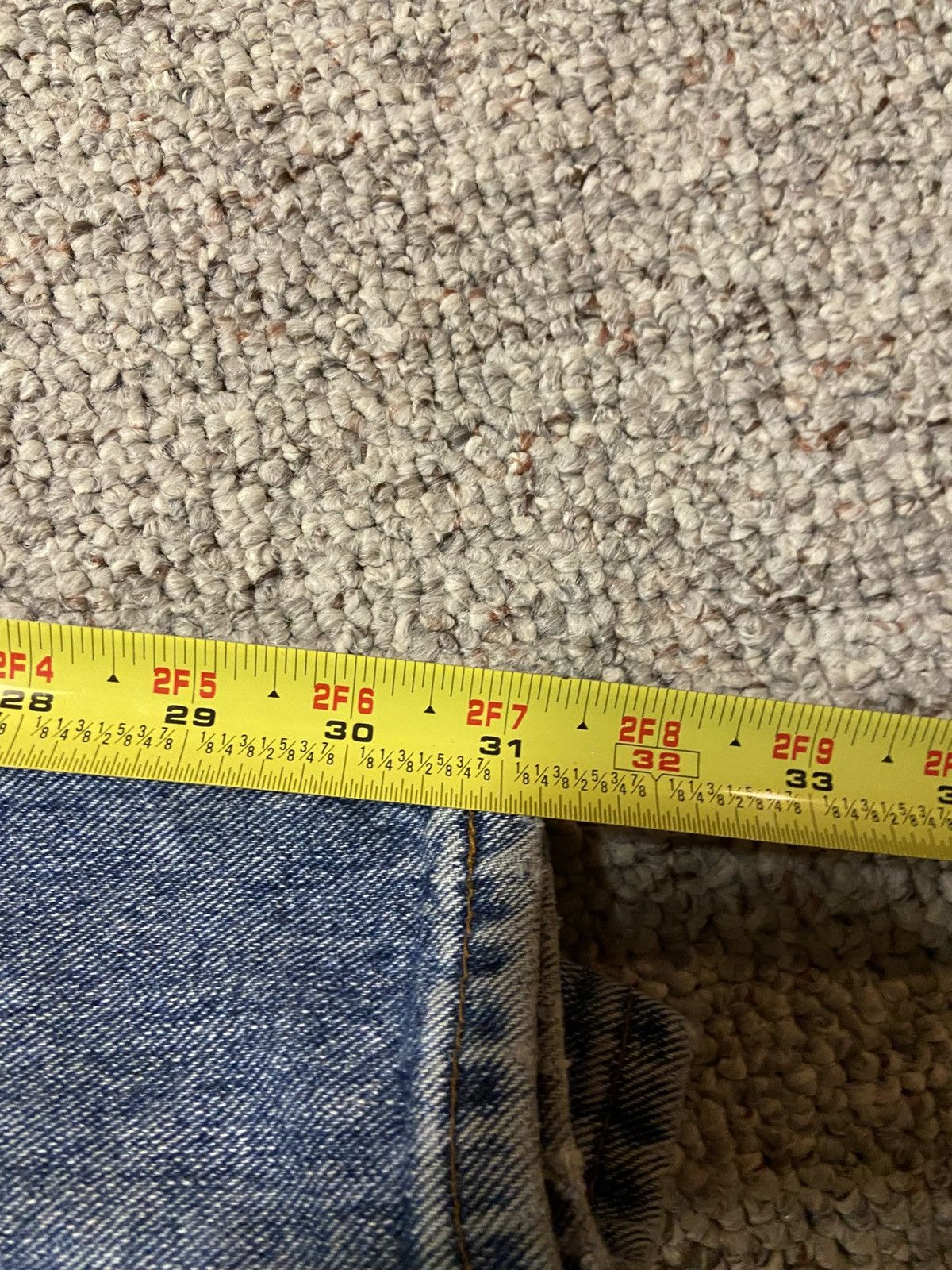 Levi's 90s Faded Distressed 550 Jeans Size US 30 / EU 46 - 9 Thumbnail