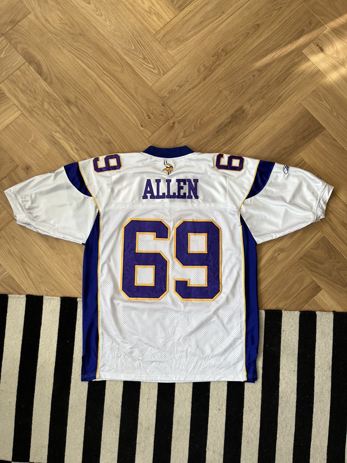 Reebok Vintage Minnesota Vikings #69 Jared Allen Reebok On-Field Size US XXL / EU 58 / 5 - 7 Thumbnail
