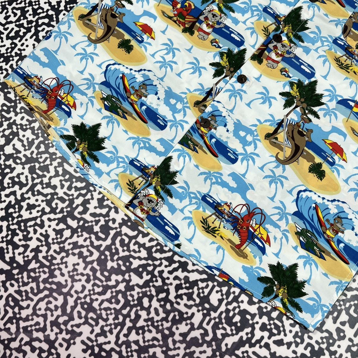 Vintage Vintage Y2K Lowes Australia Hawaiian Palm Surf Style Shirt Size US M / EU 48-50 / 2 - 6 Thumbnail