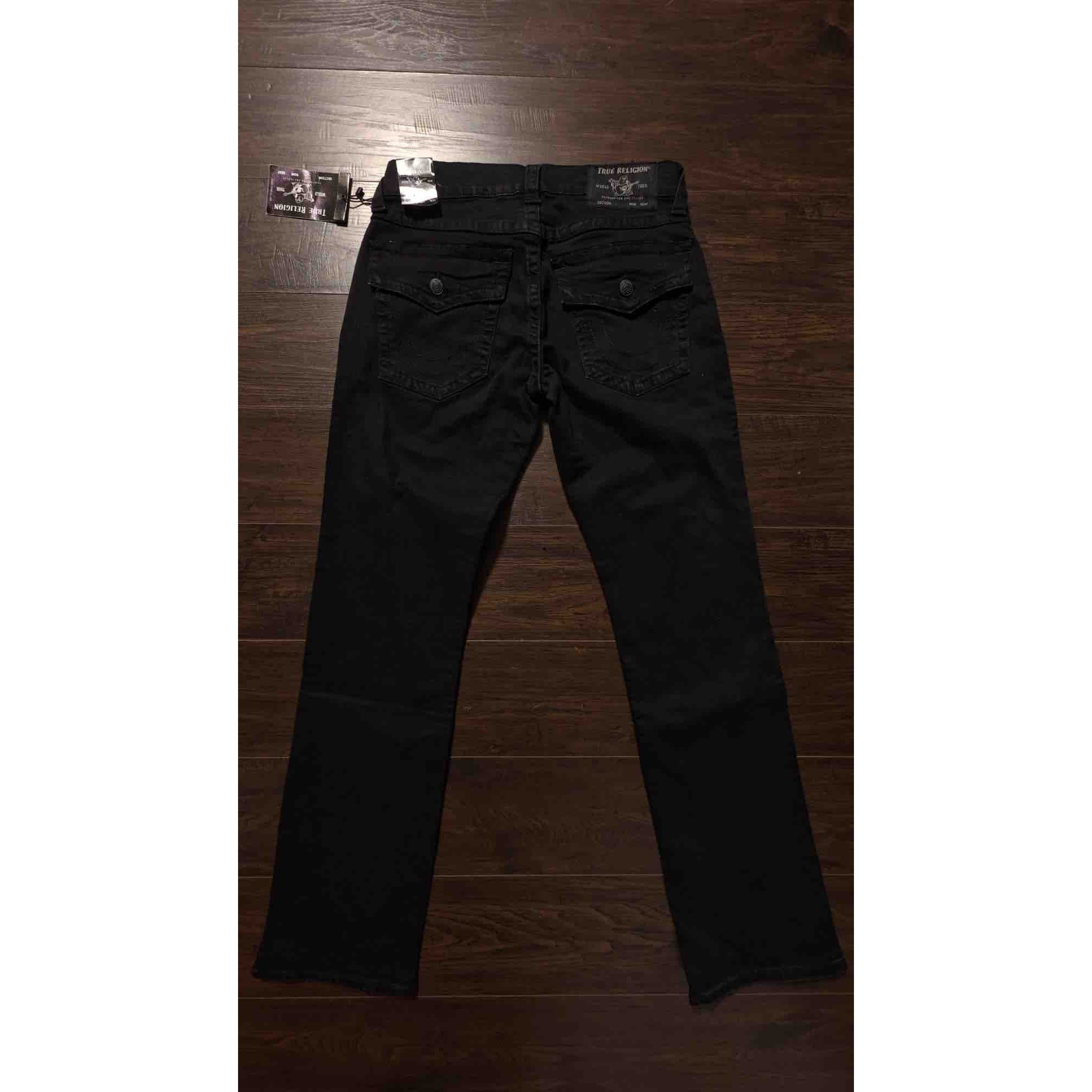 True Religion True Religion Ricky Straight Jean Body Rinse Black [NEW] - 3 Size US 31 - 3 Thumbnail