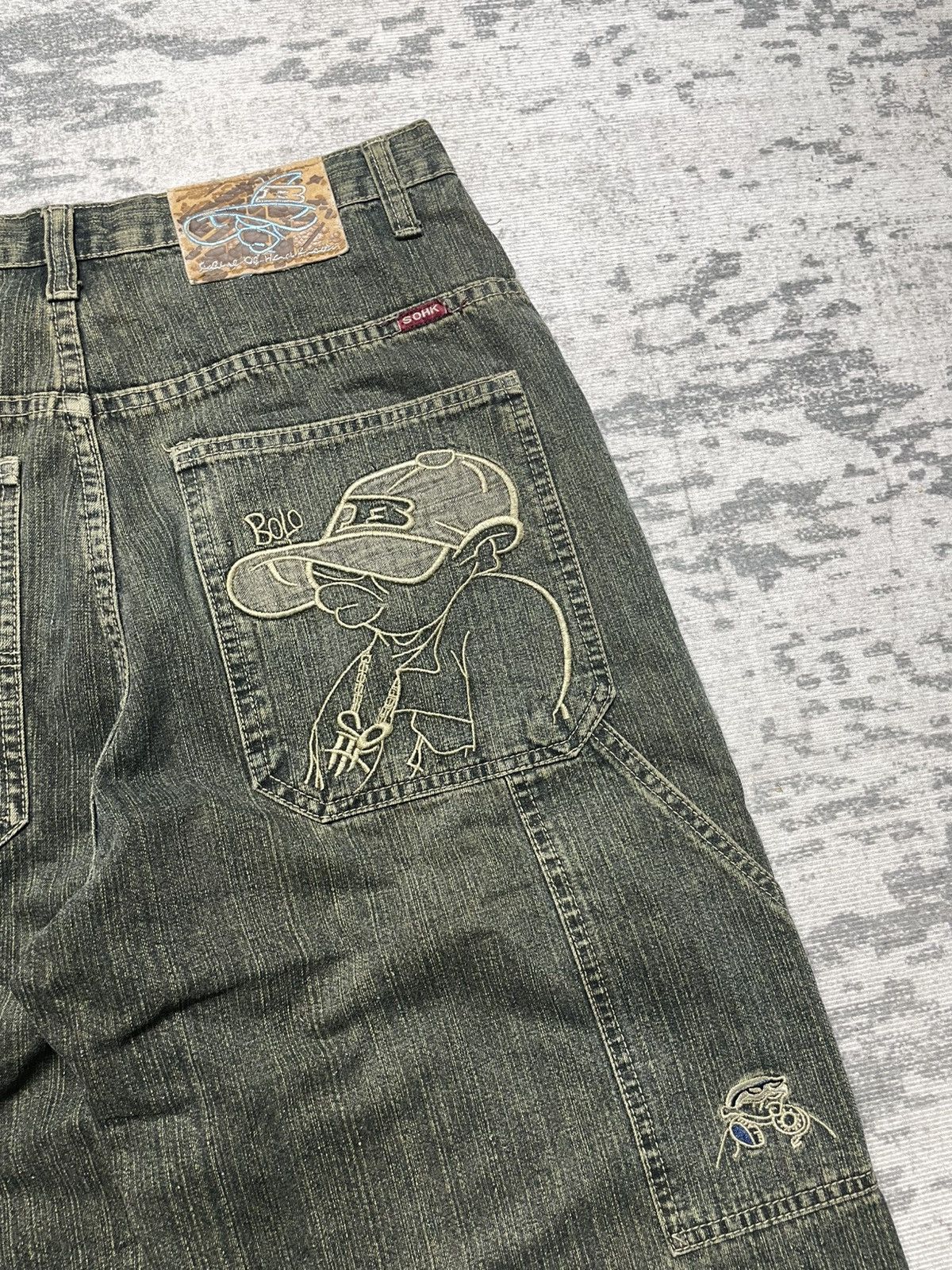 Vintage School of hard knocks baggy carpenter jorts pants Size US 32 / EU 48 - 6 Thumbnail