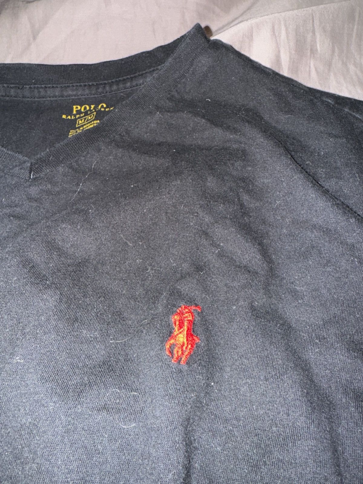 Polo Ralph Lauren Black Polo T-Shirt Size US M / EU 48-50 / 2 - 4 Thumbnail