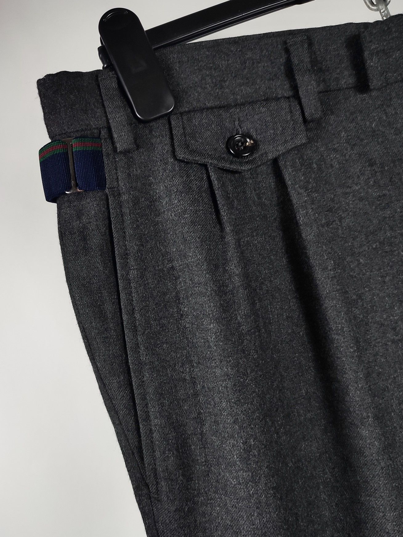 Gucci 00s Archive Gucci Slim Fit Wool Trousers Tom Ford Size US 35 - 11 Thumbnail