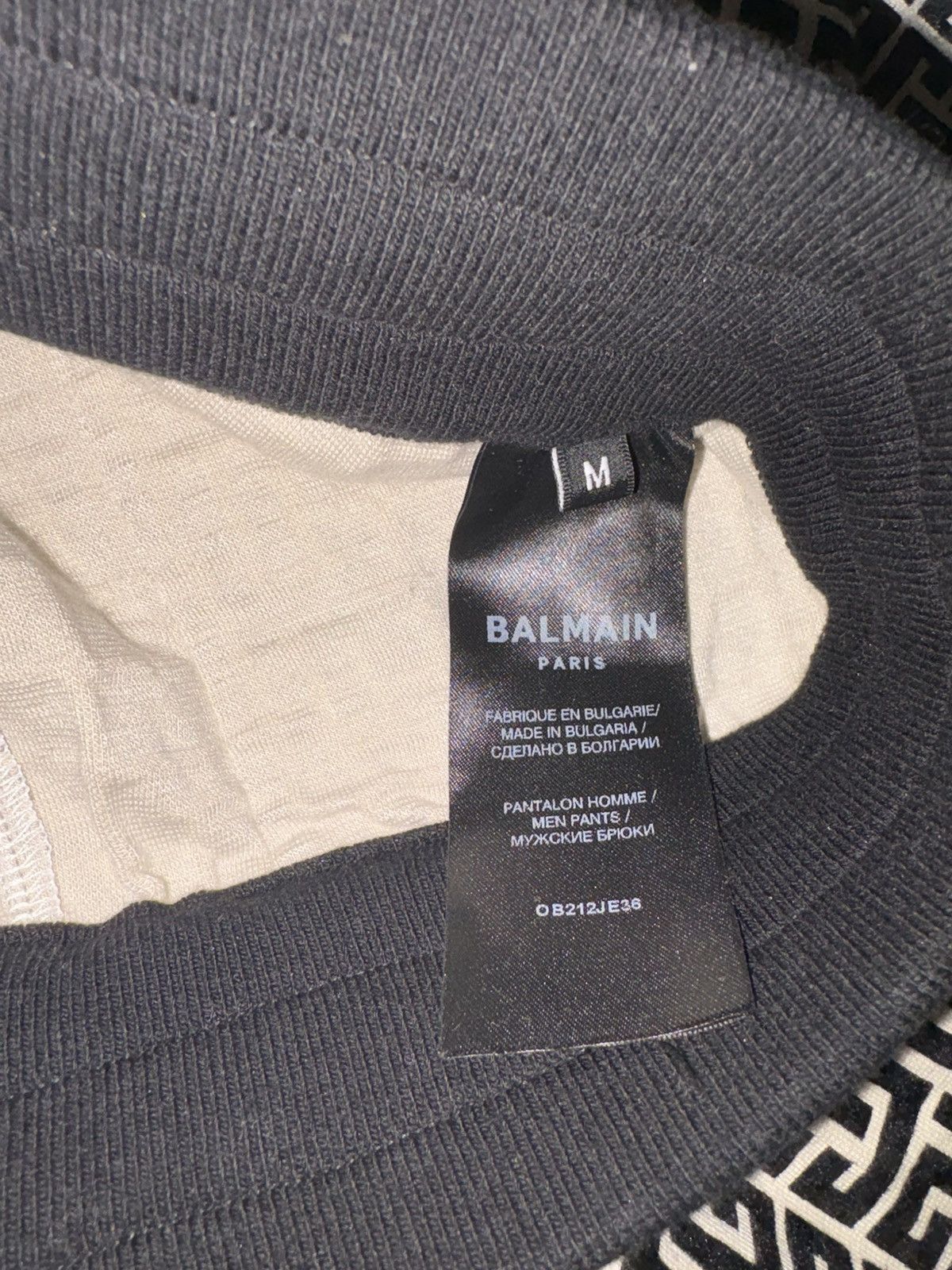 Balmain Balmain monogram pants Size US 34 / EU 50 - 5 Thumbnail