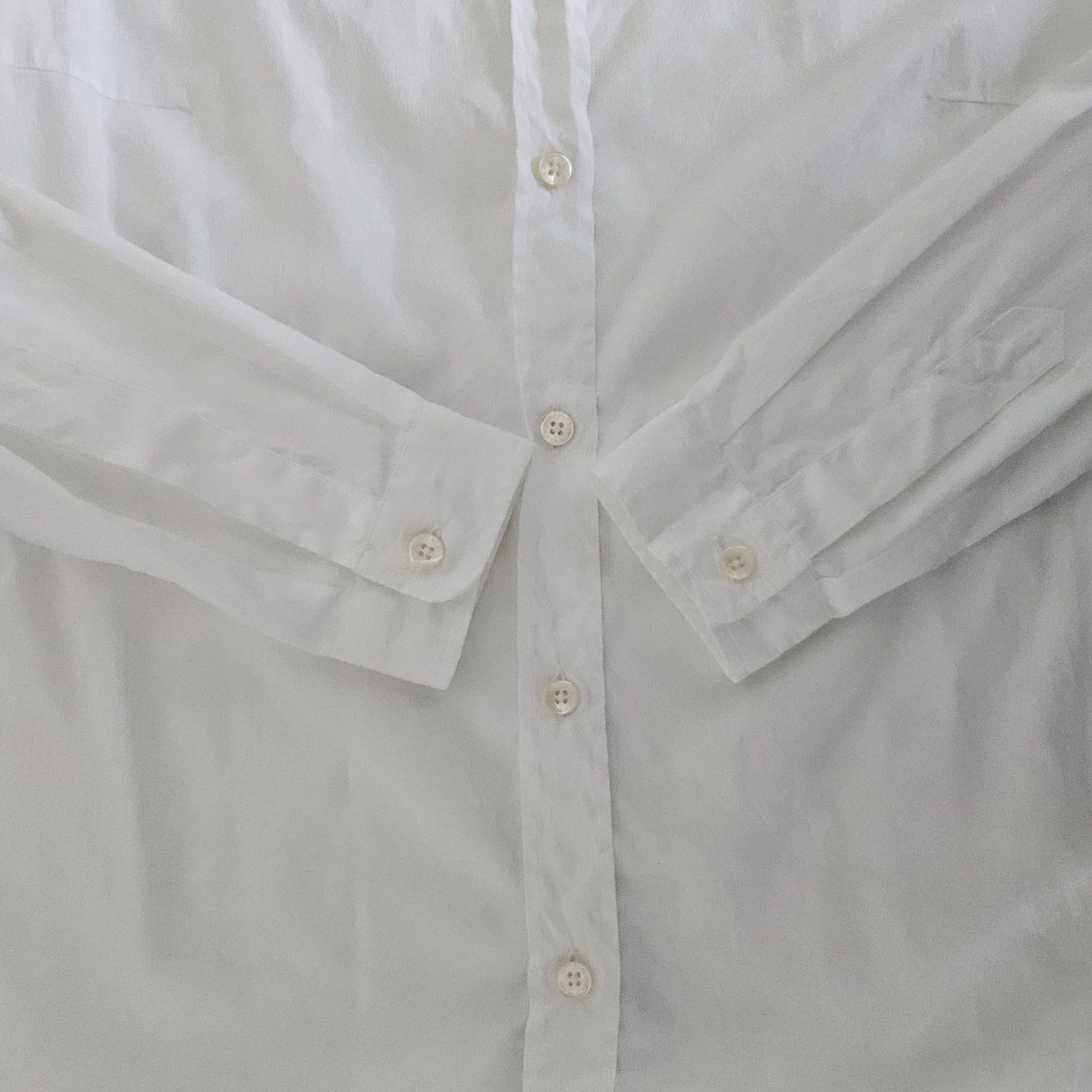 Etro Etro White Cotton Jacquard Shirt – Size IT 42, US 6 Size M / US 6-8 / IT 42-44 - 6 Thumbnail