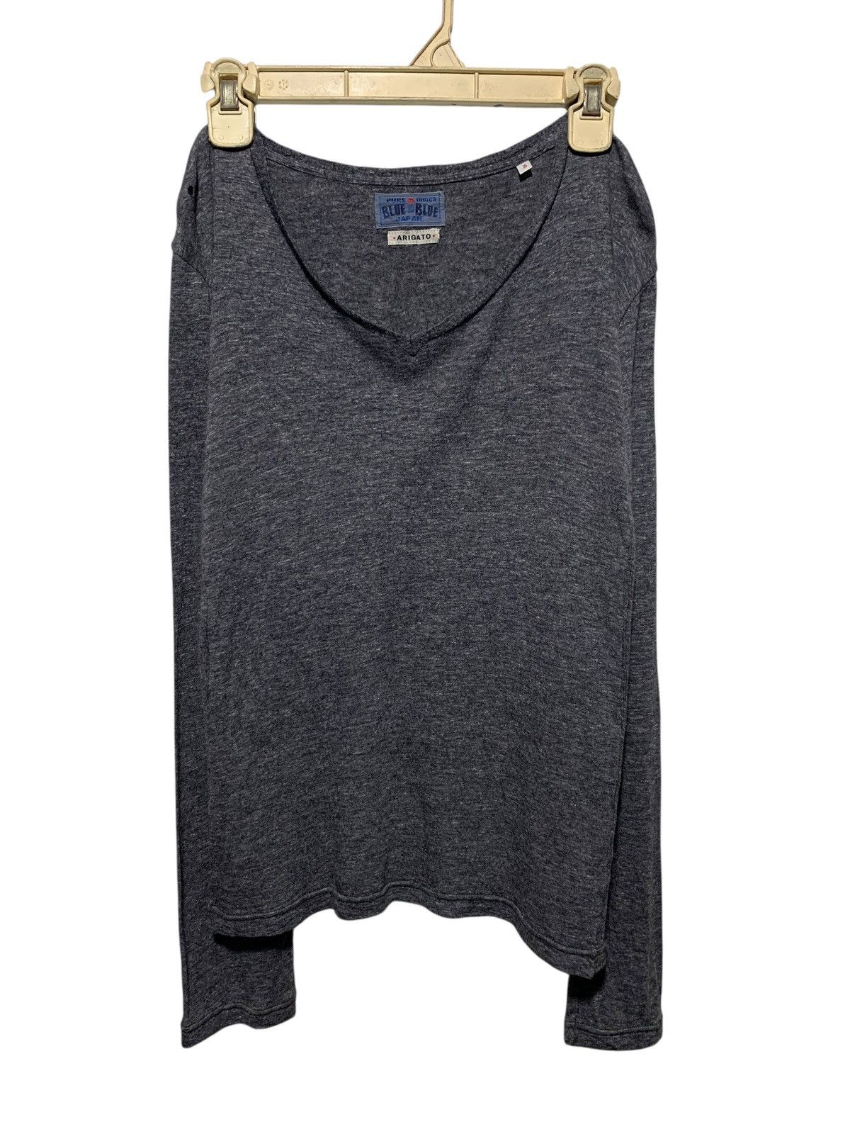 Blue Blue Japan Vintage Blue Blue Japan pure Indigo longsleeve arigato Size US S / EU 44-46 / 1 - 2 Thumbnail