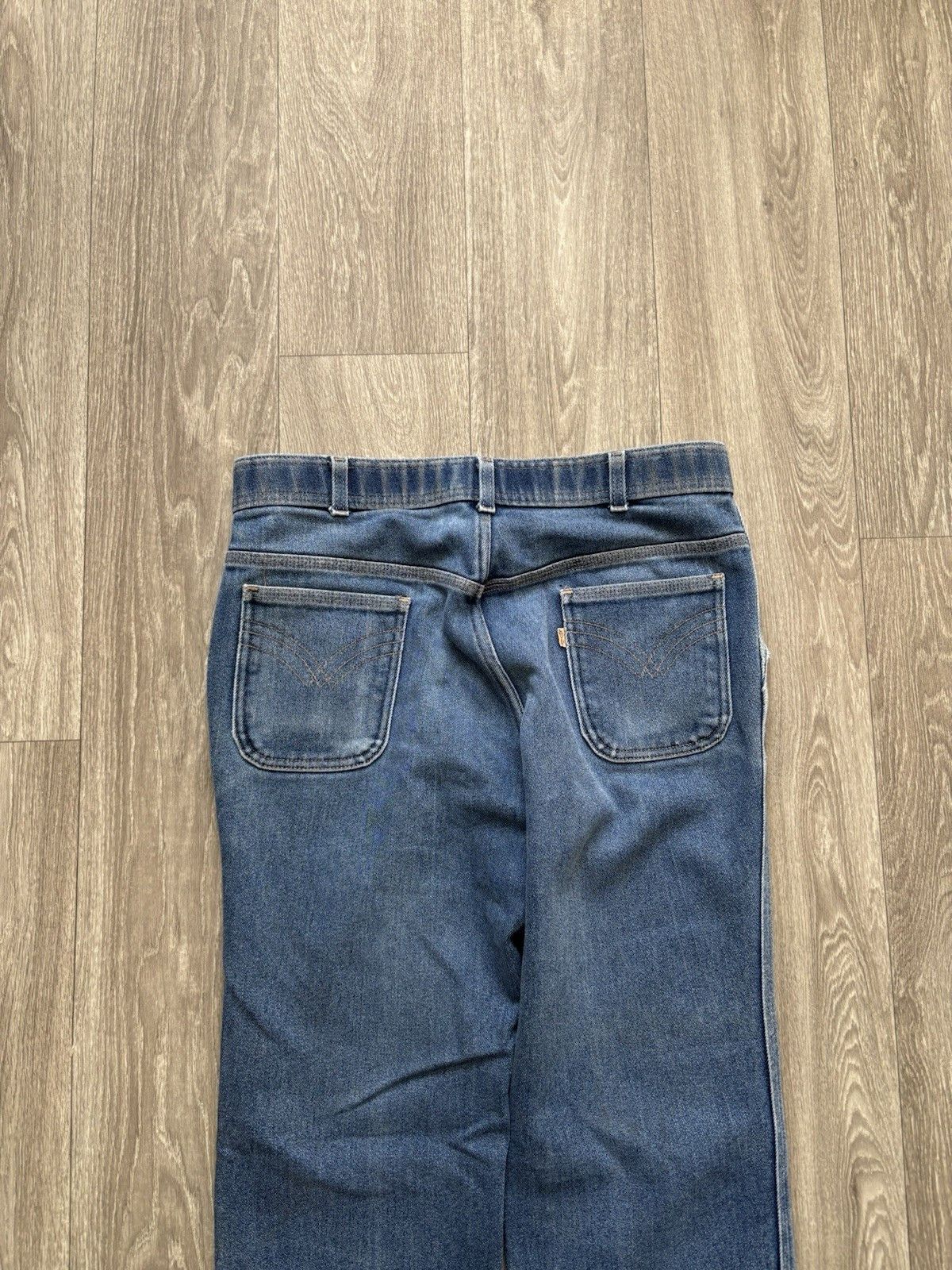 Levi's Vintage 60s/70s Levi’s Orange Tab Jeans 34x30 42 Talon Zip Size US 34 / EU 50 - 5 Thumbnail