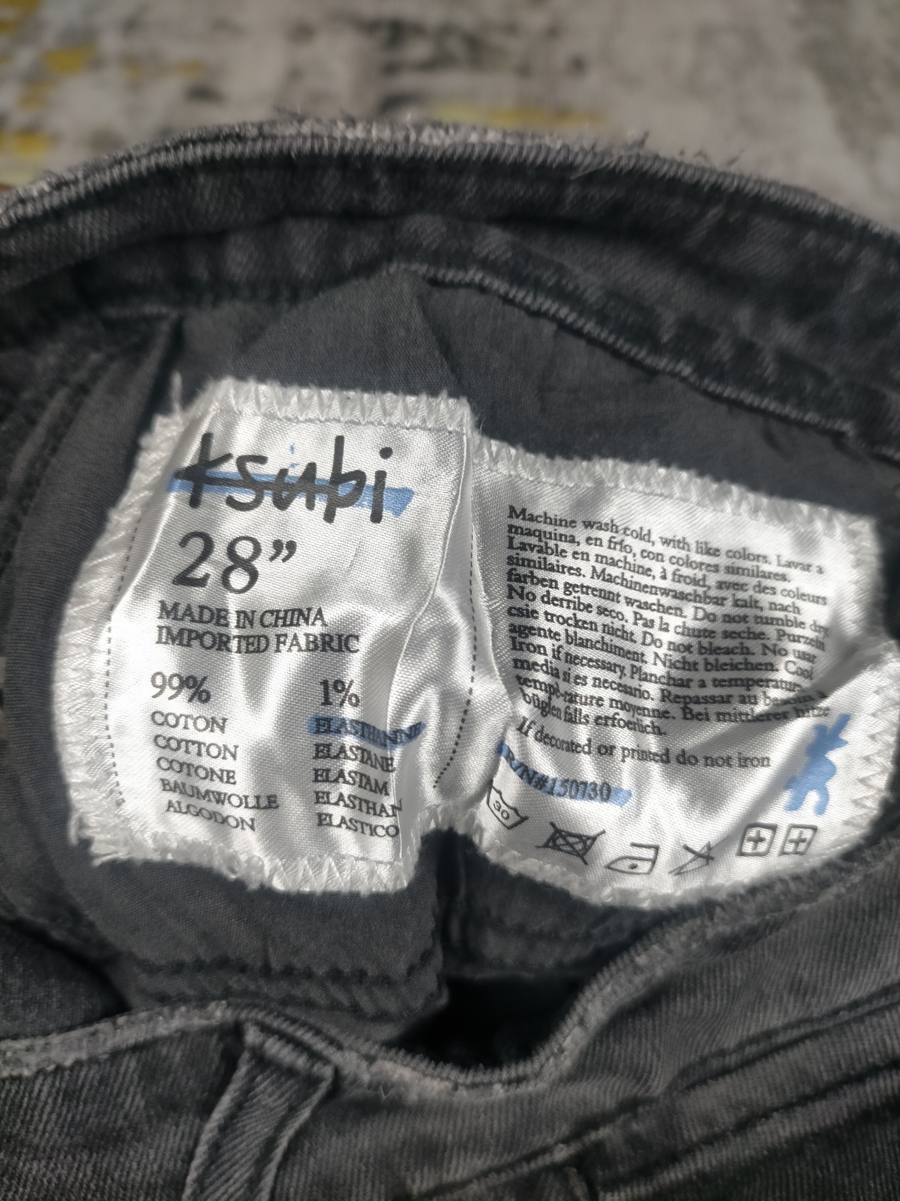 Ksubi 🔥 Ksubi - Van Winkle Busted Black Ripped Jeans Size US 28 / EU 44 - 6 Thumbnail