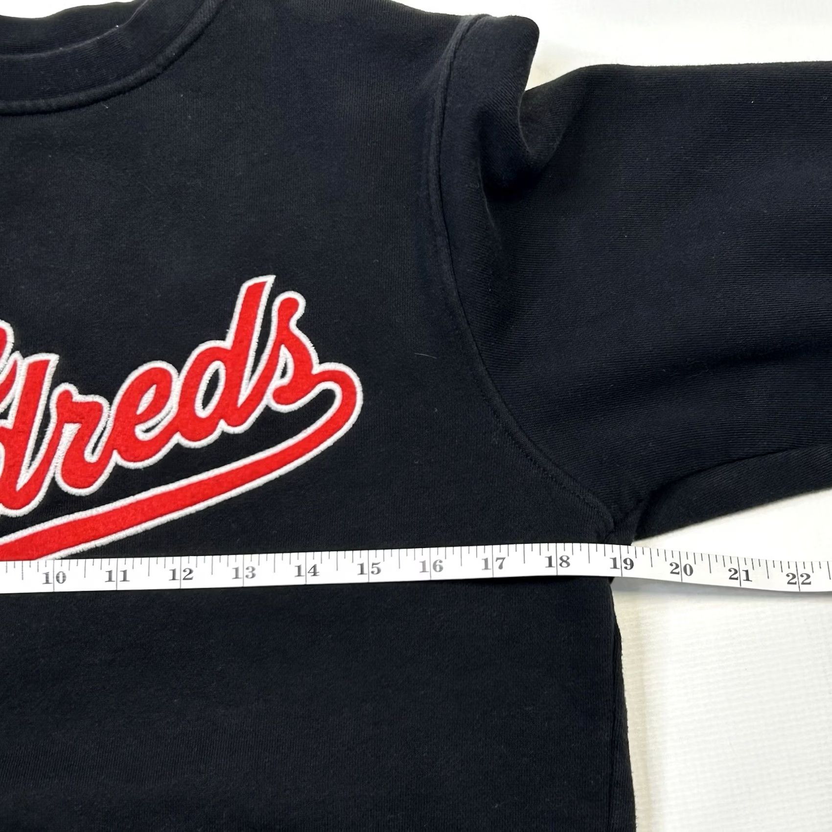 The Hundreds VINTAGE The Hundreds Slant Logo Pullover Sweatshirt Black Red Script Mens Size Small Size US S / EU 44-46 / 1 - 7 Thumbnail