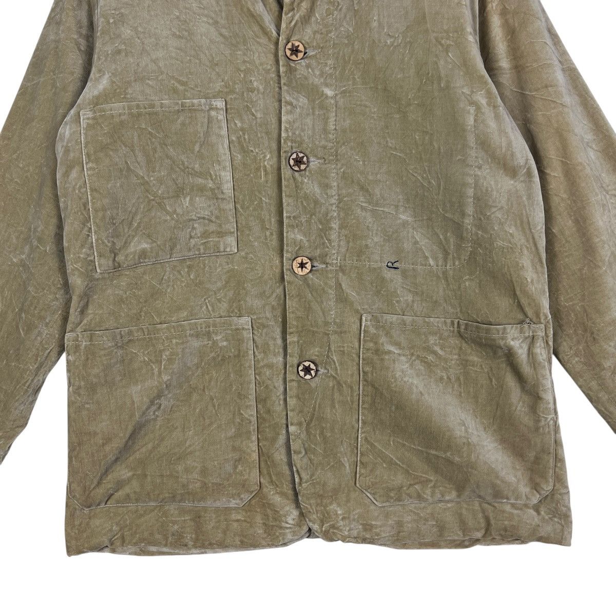 45rpm R 45RPM VELVET CHORE JACKET MADE IN JAPAN SIZE L Size US L / EU 52-54 / 3 - 6 Thumbnail