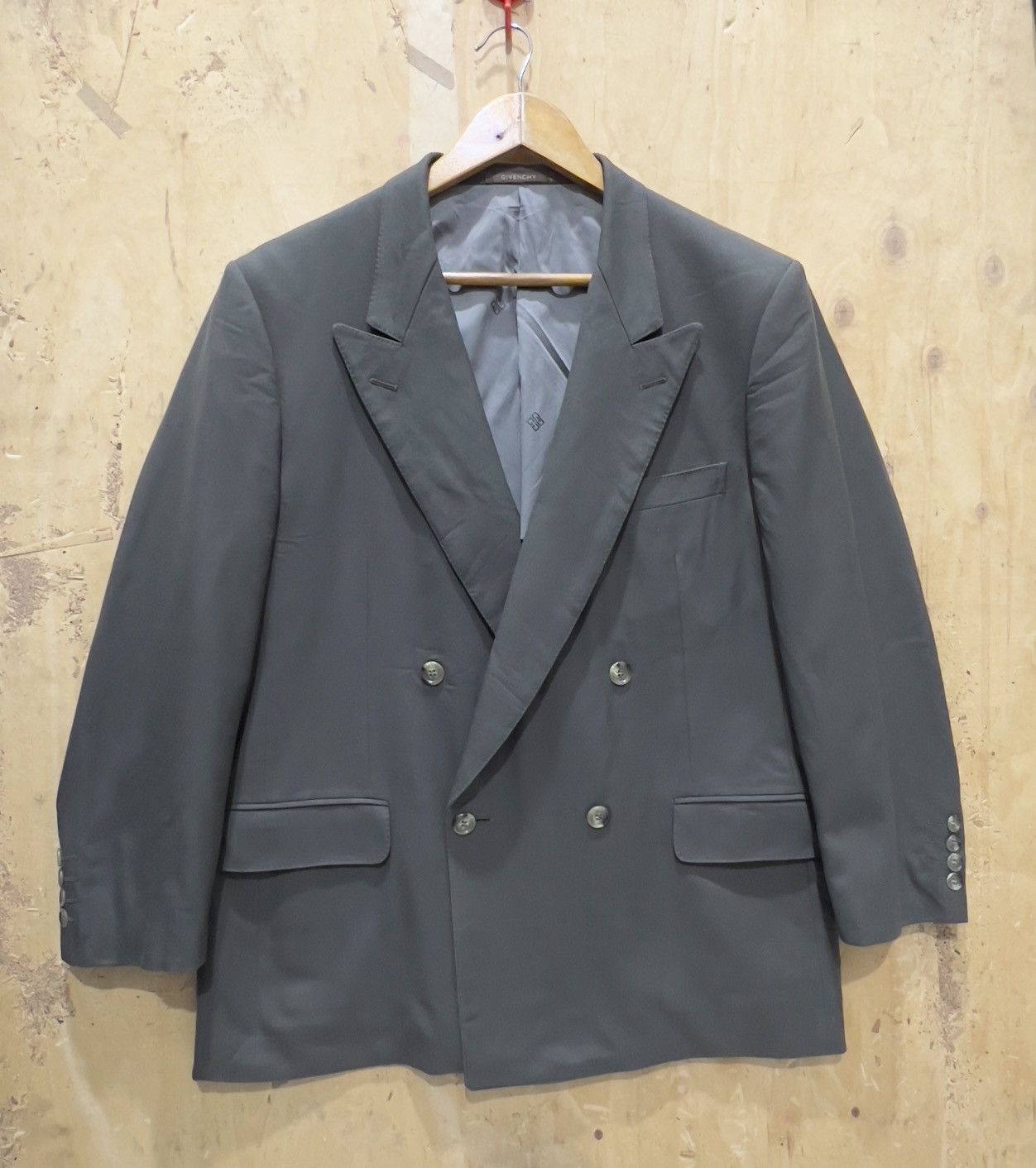 Designer × Givenchy × Japanese Brand Vintage Givenchy Blazer Very Nice Design Size 44S - 2 Thumbnail