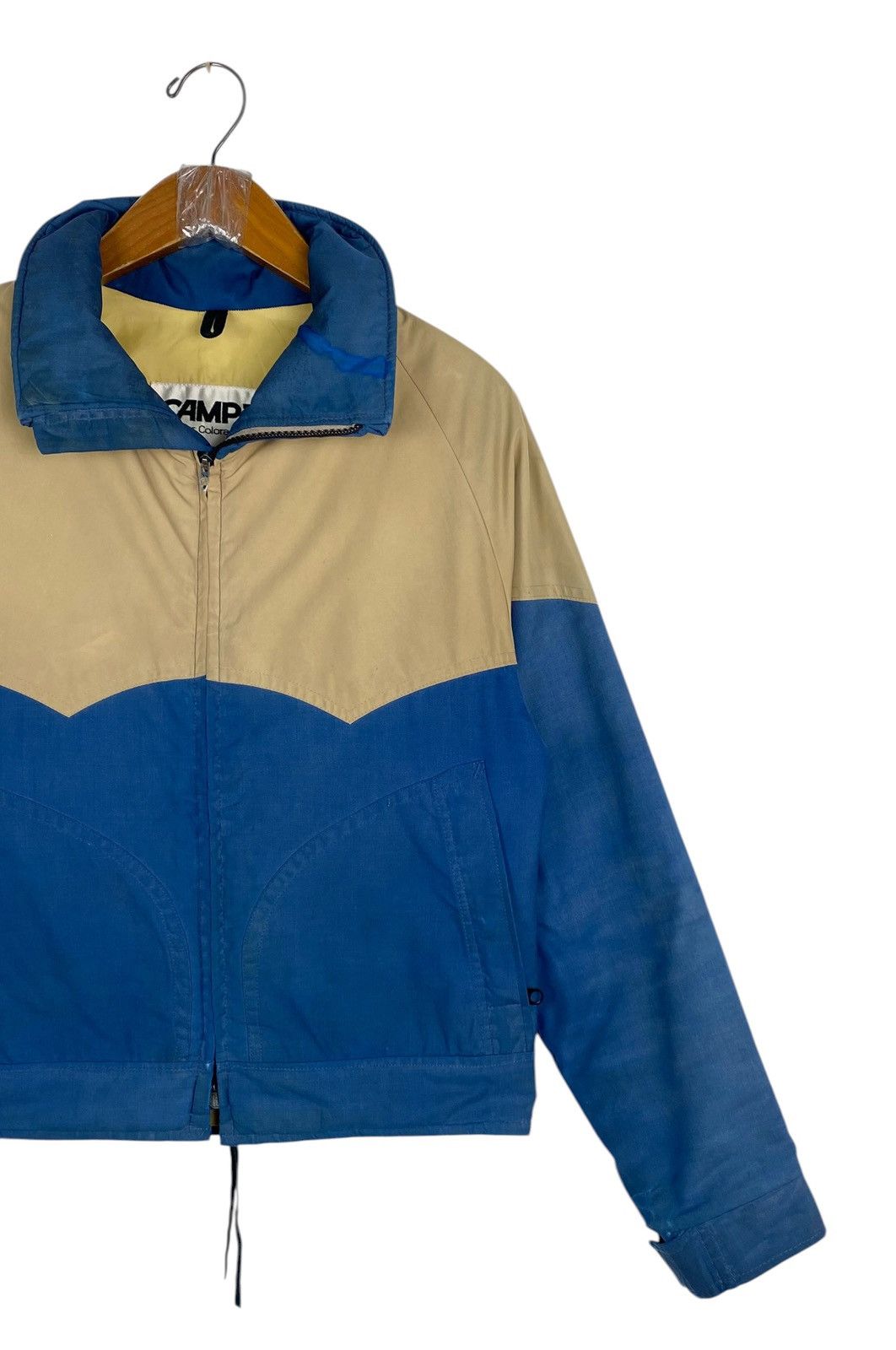 Vintage Vtg Camp 7 Thinsulate Jacket 70s Yoke Puffer Talon Ski USA Size US S / EU 44-46 / 1 - 3 Thumbnail