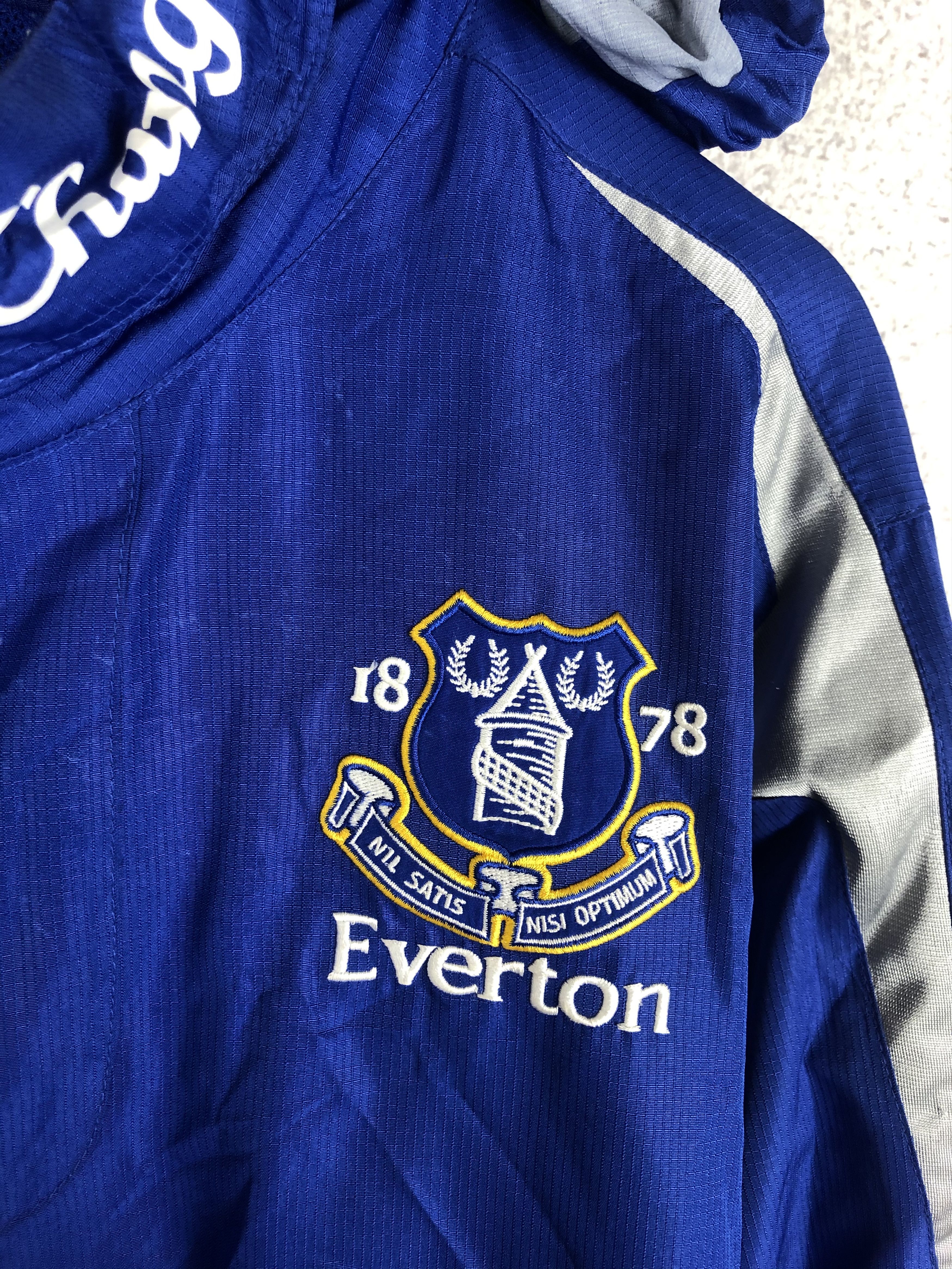 Le Coq Sportif Vintage Everton Le Coq Sportif Soccer Jacket Football Kit Size US XL / EU 56 / 4 - 3 Thumbnail