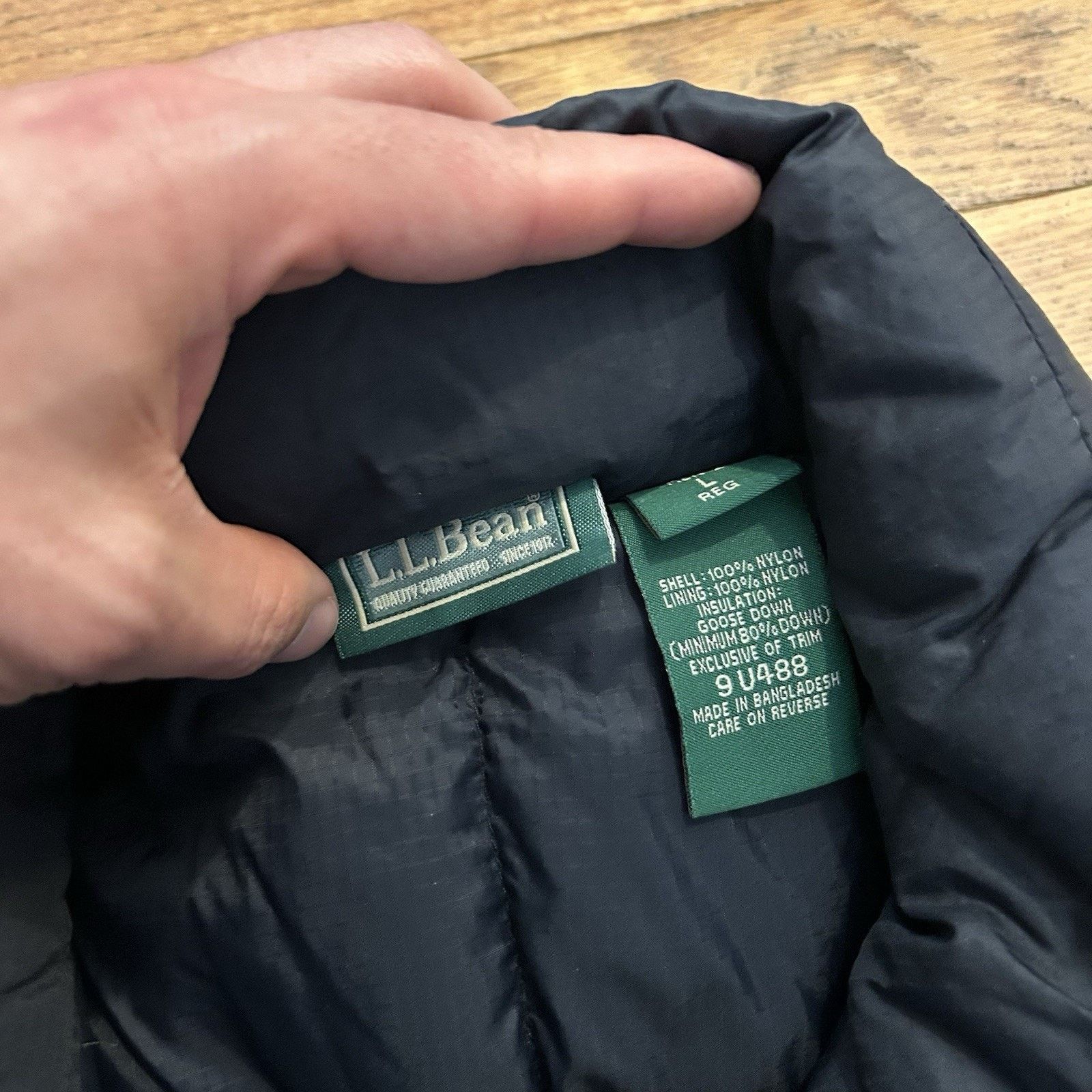 L.L. Bean Ll Bean Down Puffer Grid Quilted Full Zip Jacket Large Size US L / EU 52-54 / 3 - 3 Thumbnail