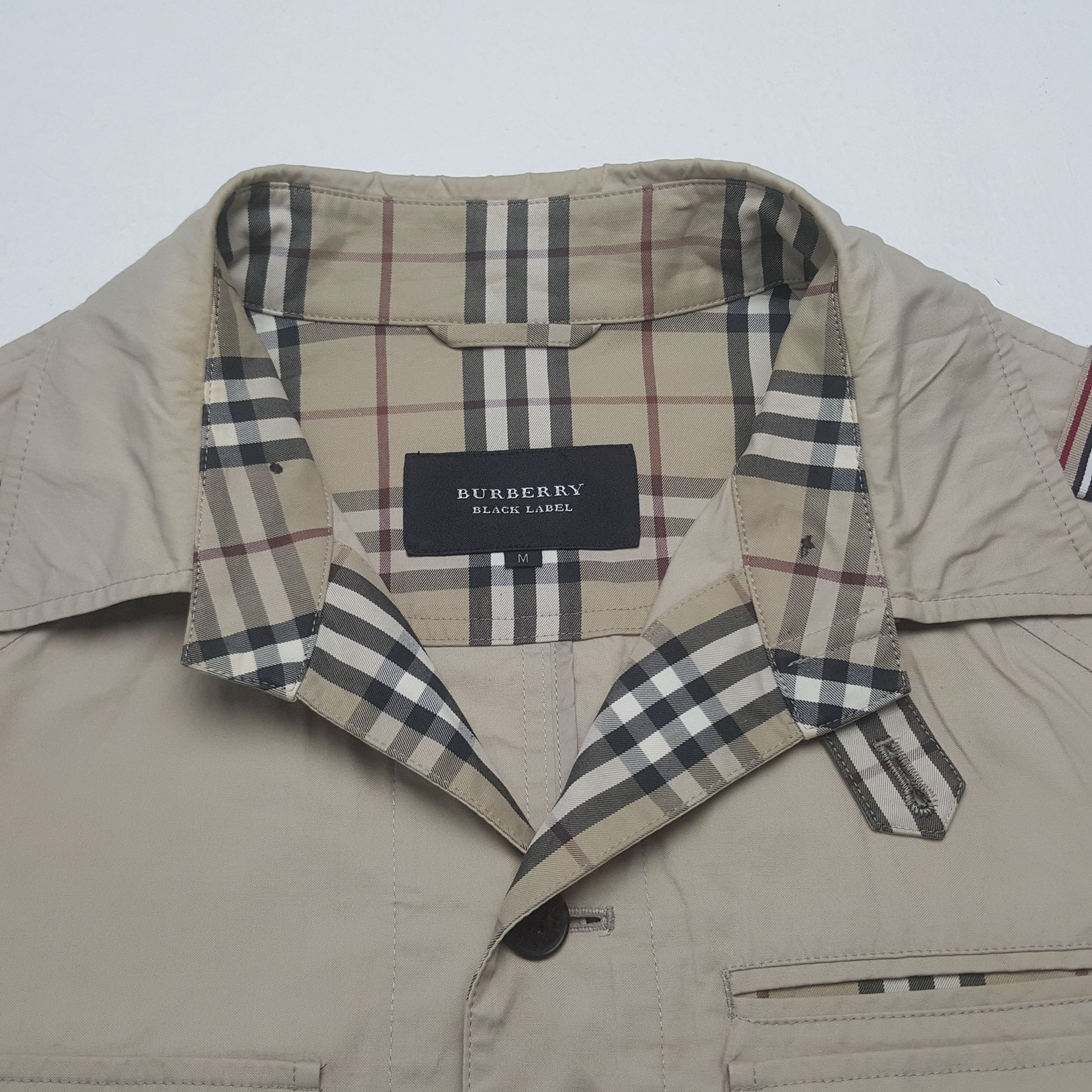 Burberry Vintage Burberry Nova Check Long Shirt Button Up C319N32 Size US L / EU 52-54 / 3 - 5 Thumbnail