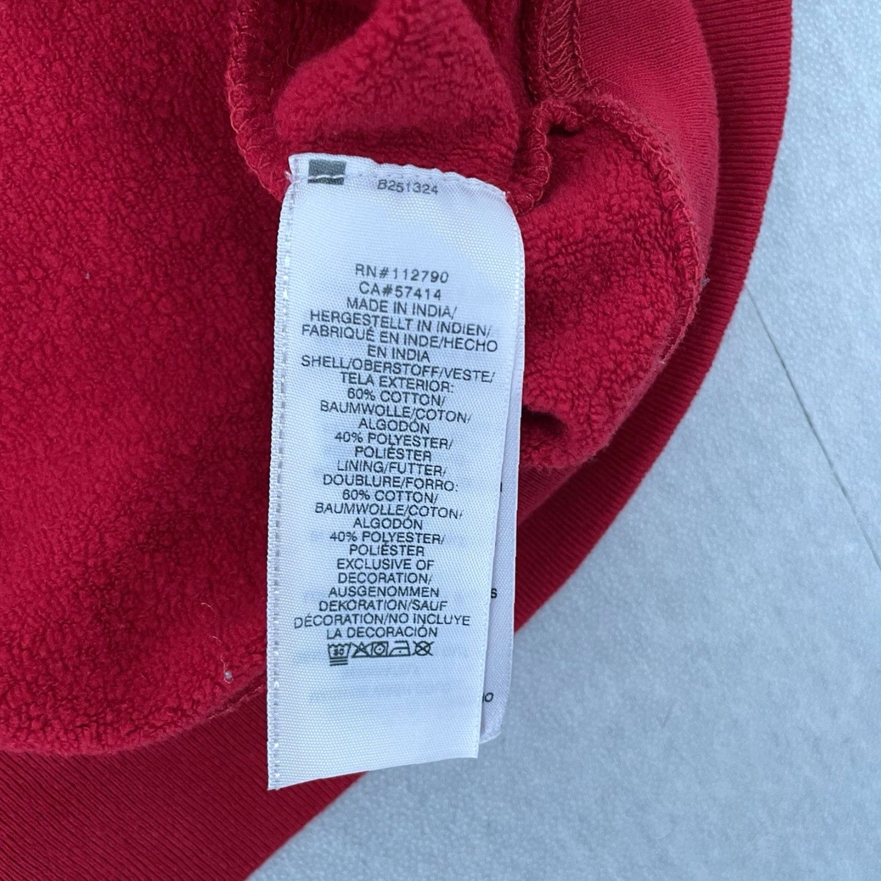 True Religion VINTAGE True Religion Hoodie Adult XL Red Full Zip Buddha Streetwear Y2K Mens Size US XL / EU 56 / 4 - 6 Thumbnail