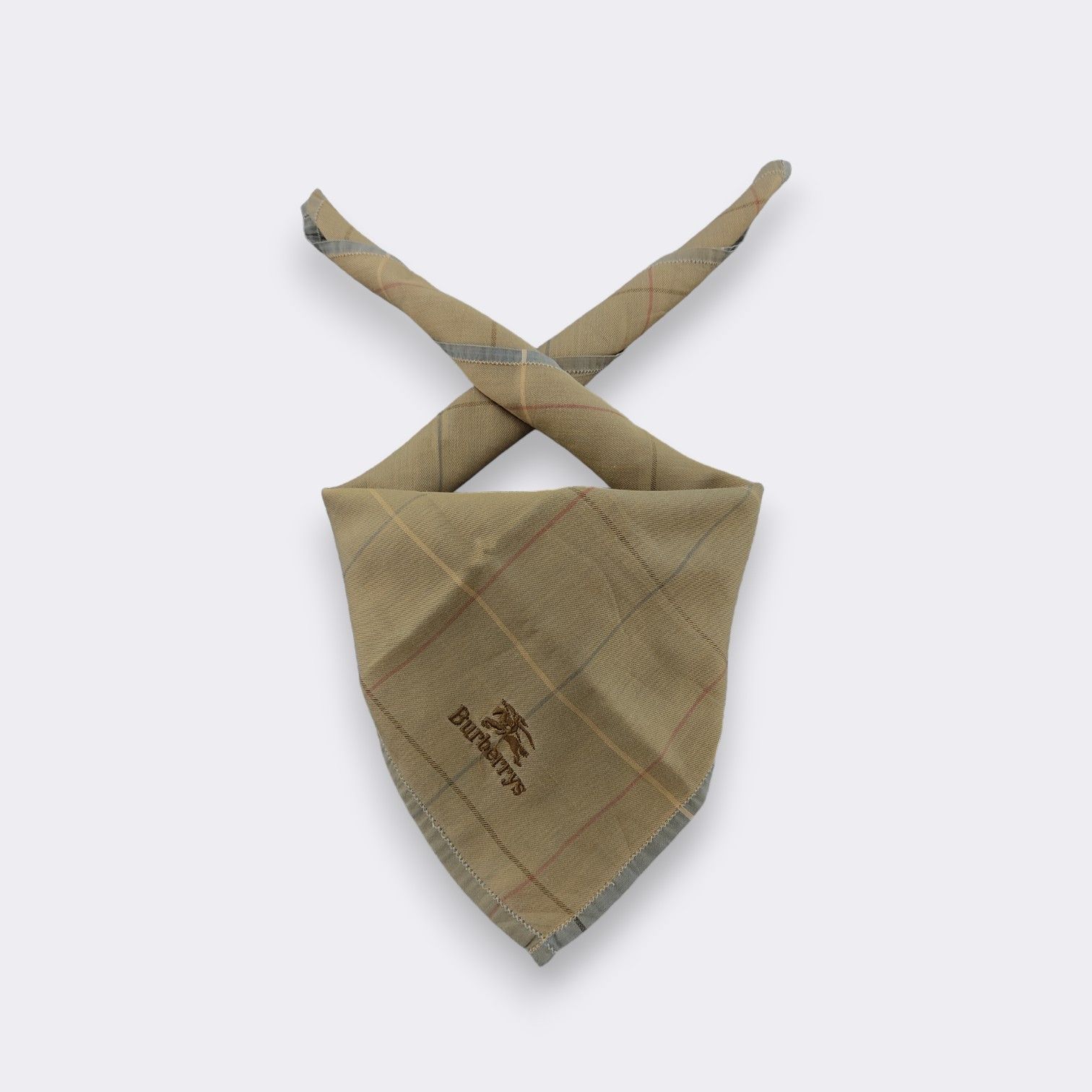 Burberry Vintage Burberry Handkerchief Neckerchief Bandana H061D Size ONE SIZE - 1 Thumbnail