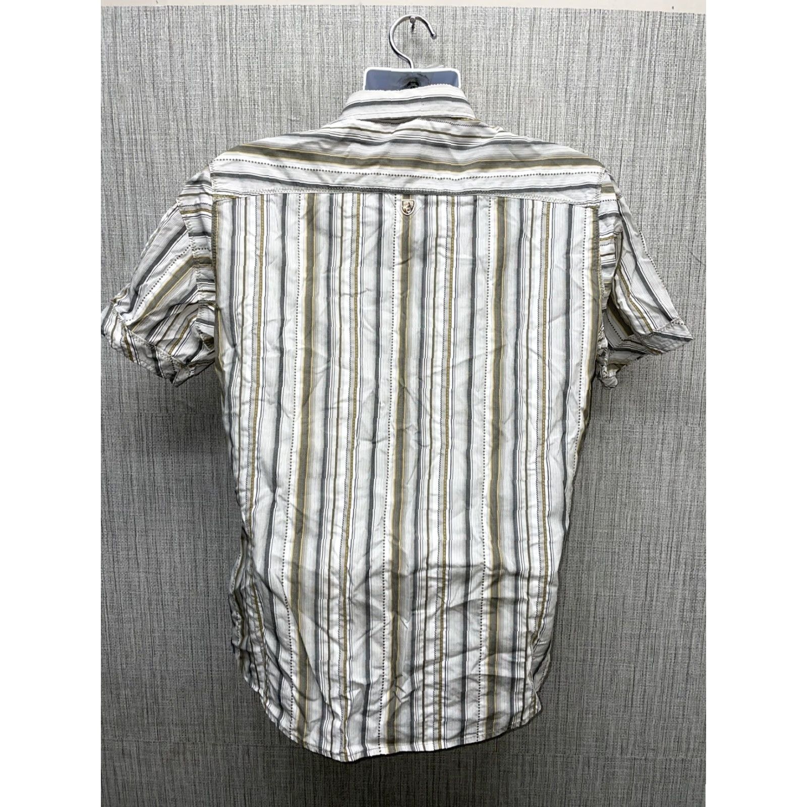Vintage Kuhl White Striped Button-Up Shirt Mens M Size US M / EU 48-50 / 2 - 6 Thumbnail