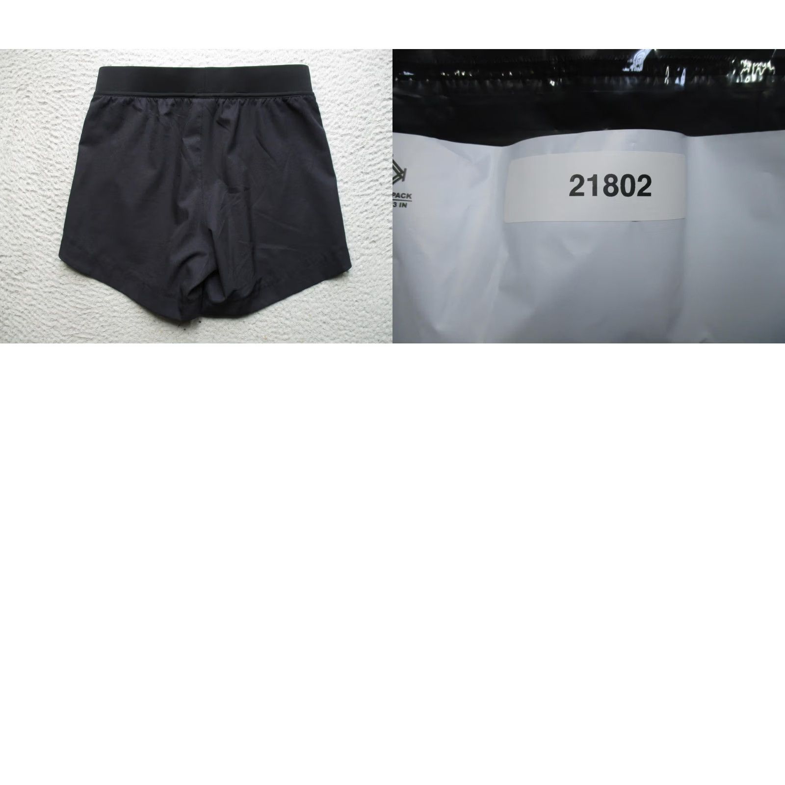 Vintage TACHUNTFISH Shorts Mens XS Black Athletic Running Gym Pockets Size US 27 - 8 Thumbnail