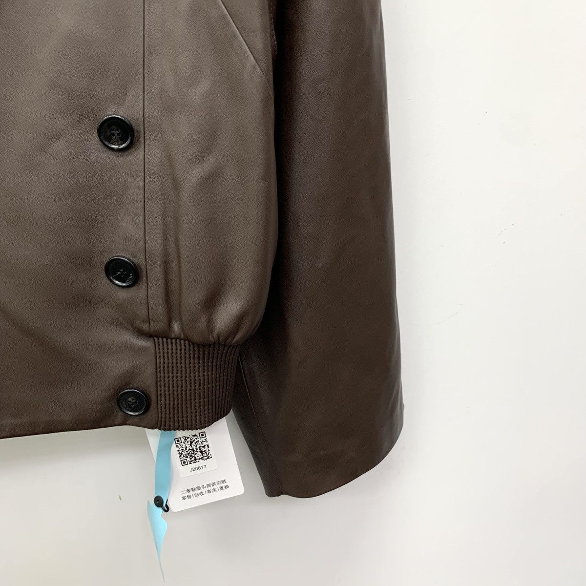 Loewe Loewe Brown Sheepskin Leather Jacket Size XXS / US 00 / IT 34 - 4 Thumbnail