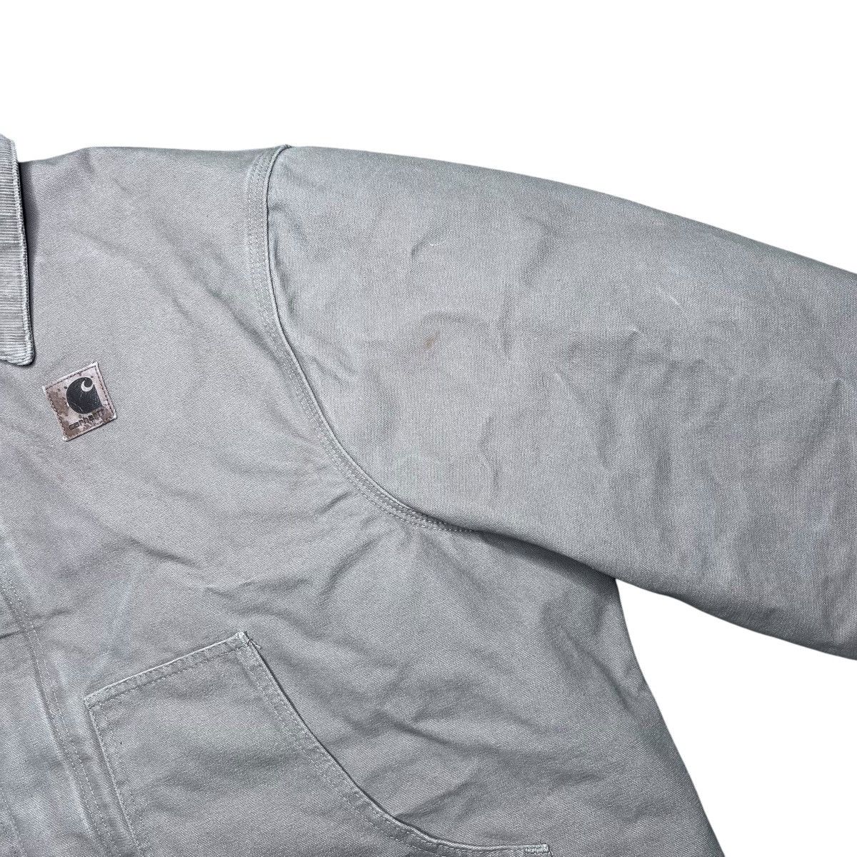 Carhartt × Vintage Vtg 2000s Carhartt J02 Arctic Quilt Lined Tan Canvas Jacket Size US XXL / EU 58 / 5 - 8 Thumbnail