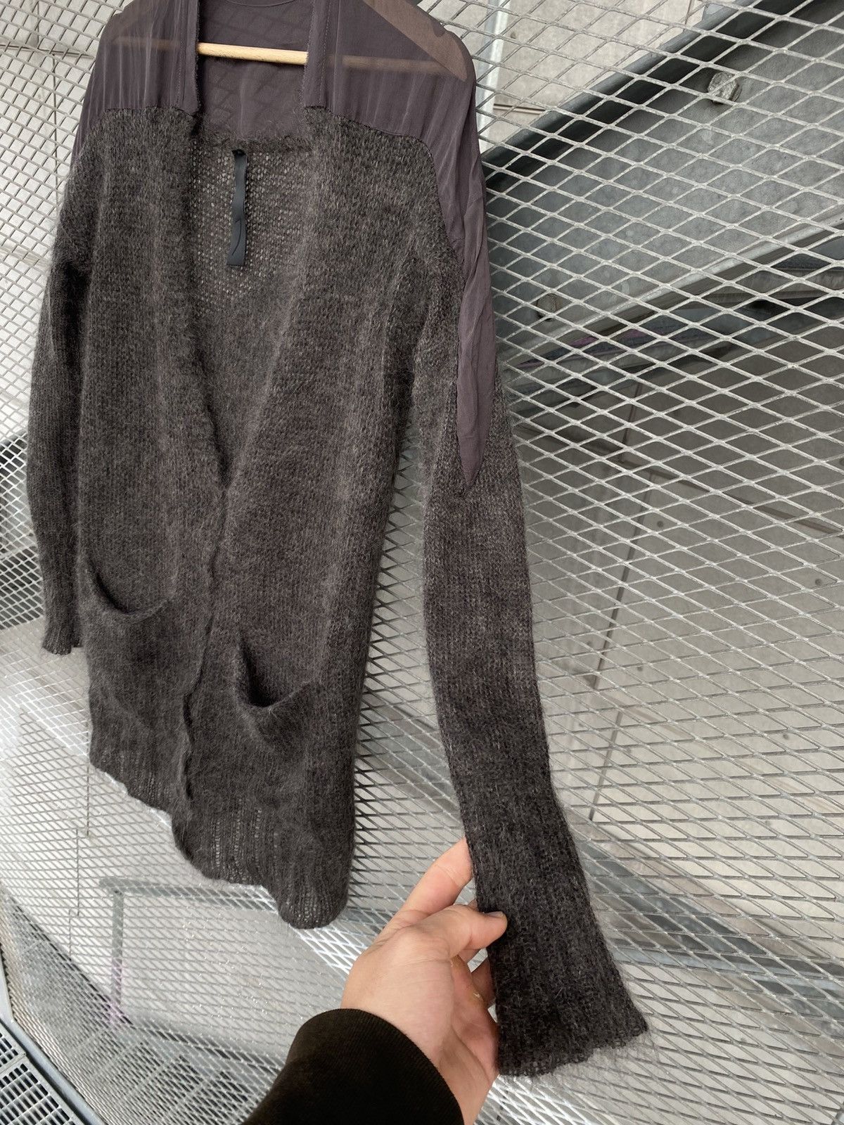 Ilaria Nistri Ilaria Nistri Mohair Avant-Garde Cardigan Size US S / EU 44-46 / 1 - 20 Thumbnail