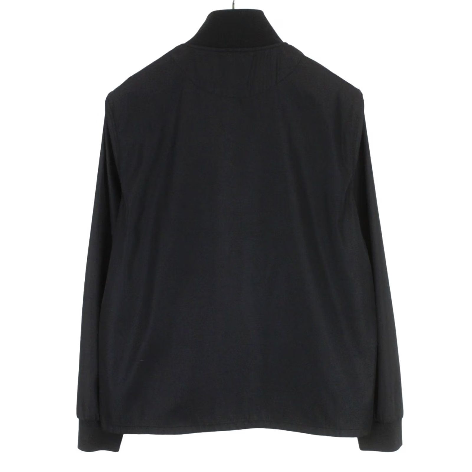 Lyle & Scott LYLE & SCOTT Jacket Men's LARGE Black Unlined High Neck Full Zip Pockets Size US L / EU 52-54 / 3 - 2 Thumbnail