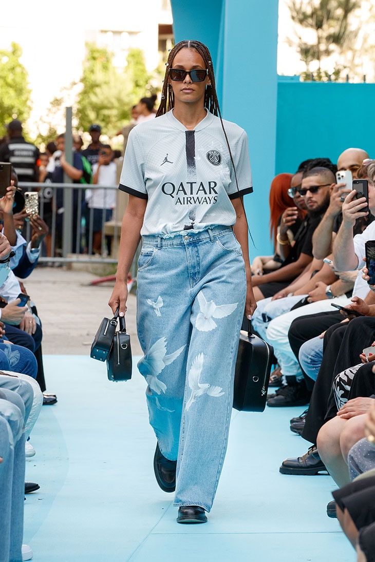 3.PARADIS 3.Paradis Freedom Dove Jeans WASHED BLUE Size US 34 / EU 50 - 1 Thumbnail