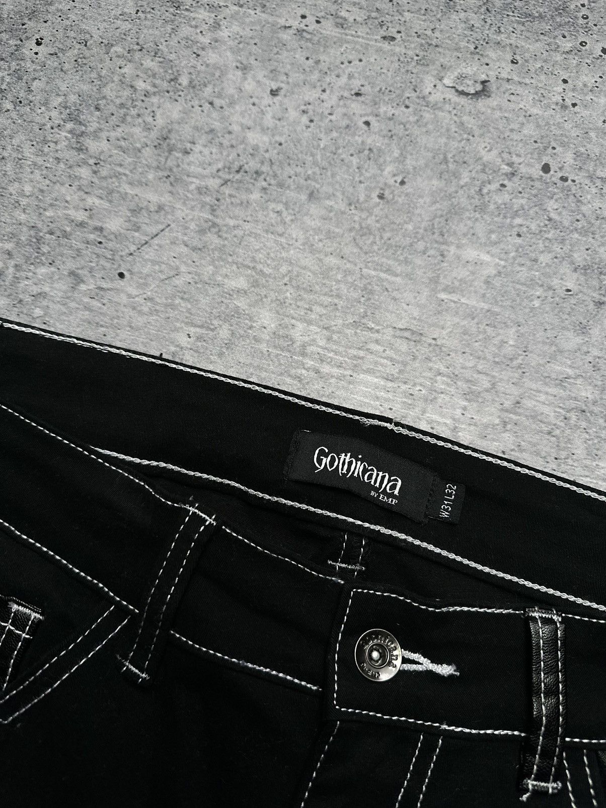 Japanese Brand Vintage Gothicana by EMP Y2K Japanese Hype Faded Pants Size US 32 / EU 48 - 6 Thumbnail