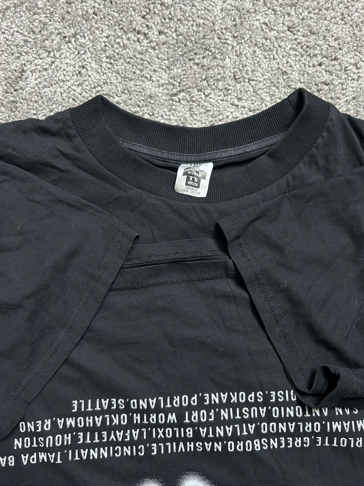 Vintage Vintage 90s Metallica Load Tour Tee 1997 Size US XL / EU 56 / 4 - 4 Thumbnail