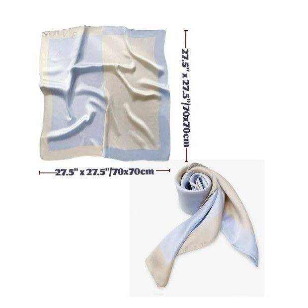 Other ⭐Luxurious Soft Silky Square Scarf Versatile Stylish Elegant Size ONE SIZE - 7 Thumbnail