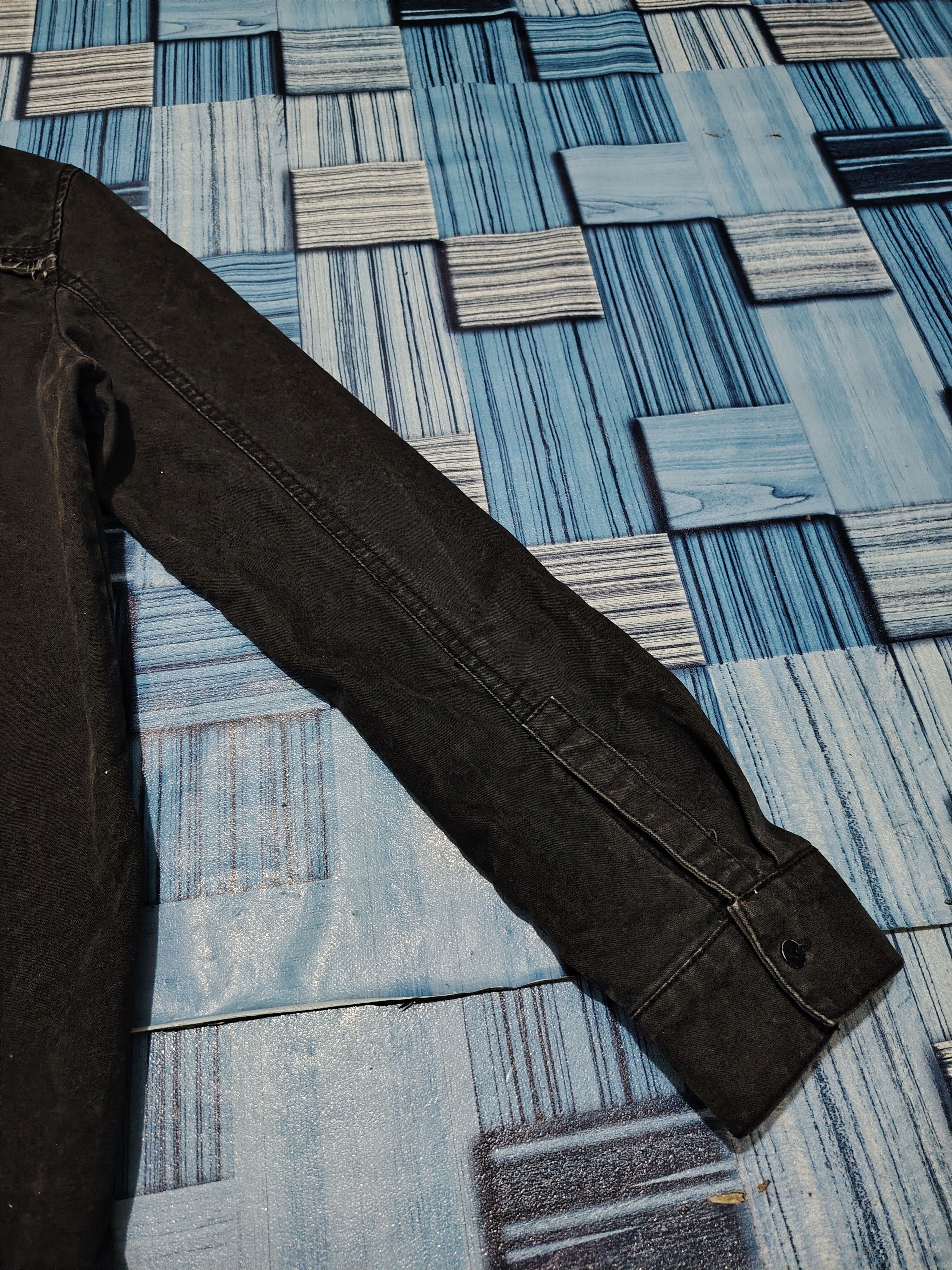 14th Addiction Distressed Japanese Tankus Shirt patchwork design Size US S / EU 44-46 / 1 - 18 Thumbnail