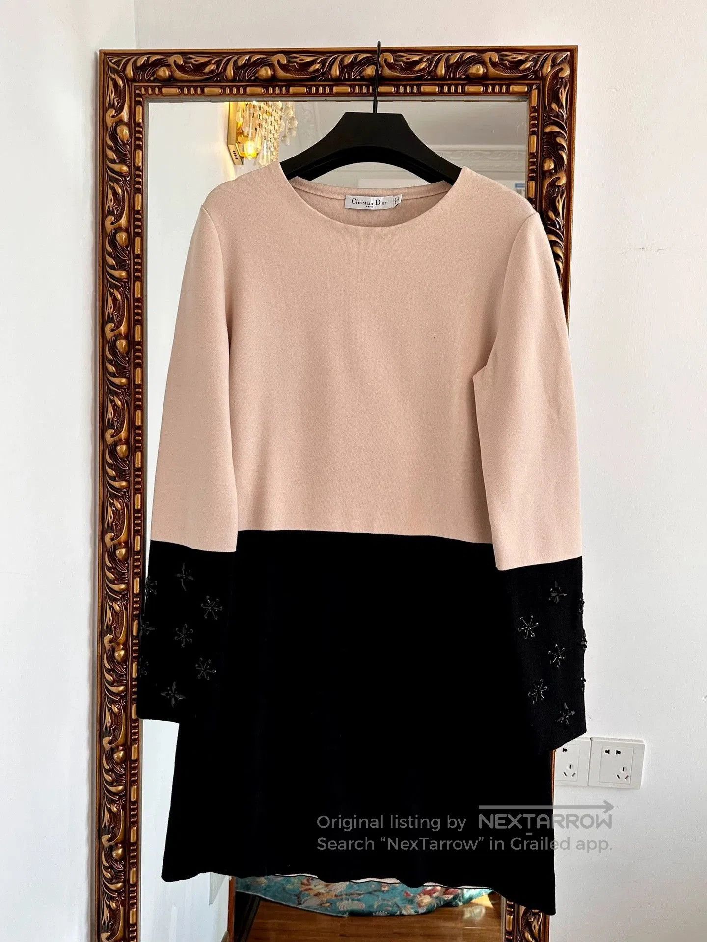 Dior dior pink and black knit dress. Size US M / EU 48-50 / 2 - 1 Thumbnail