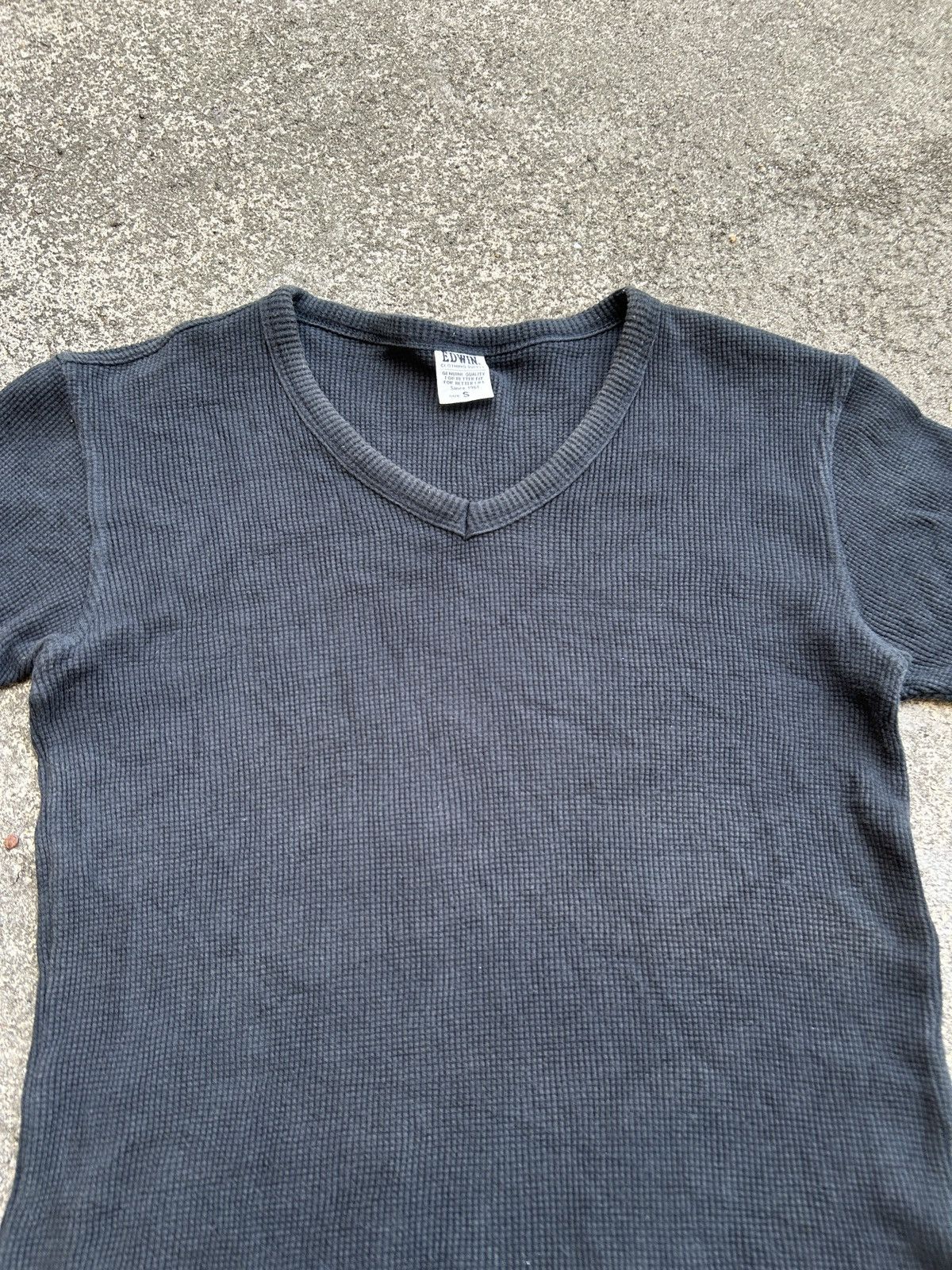 Vintage Thermal shirt Distressed Sun Faded Erd grunge ege Size US XXS / EU 40 - 8 Thumbnail