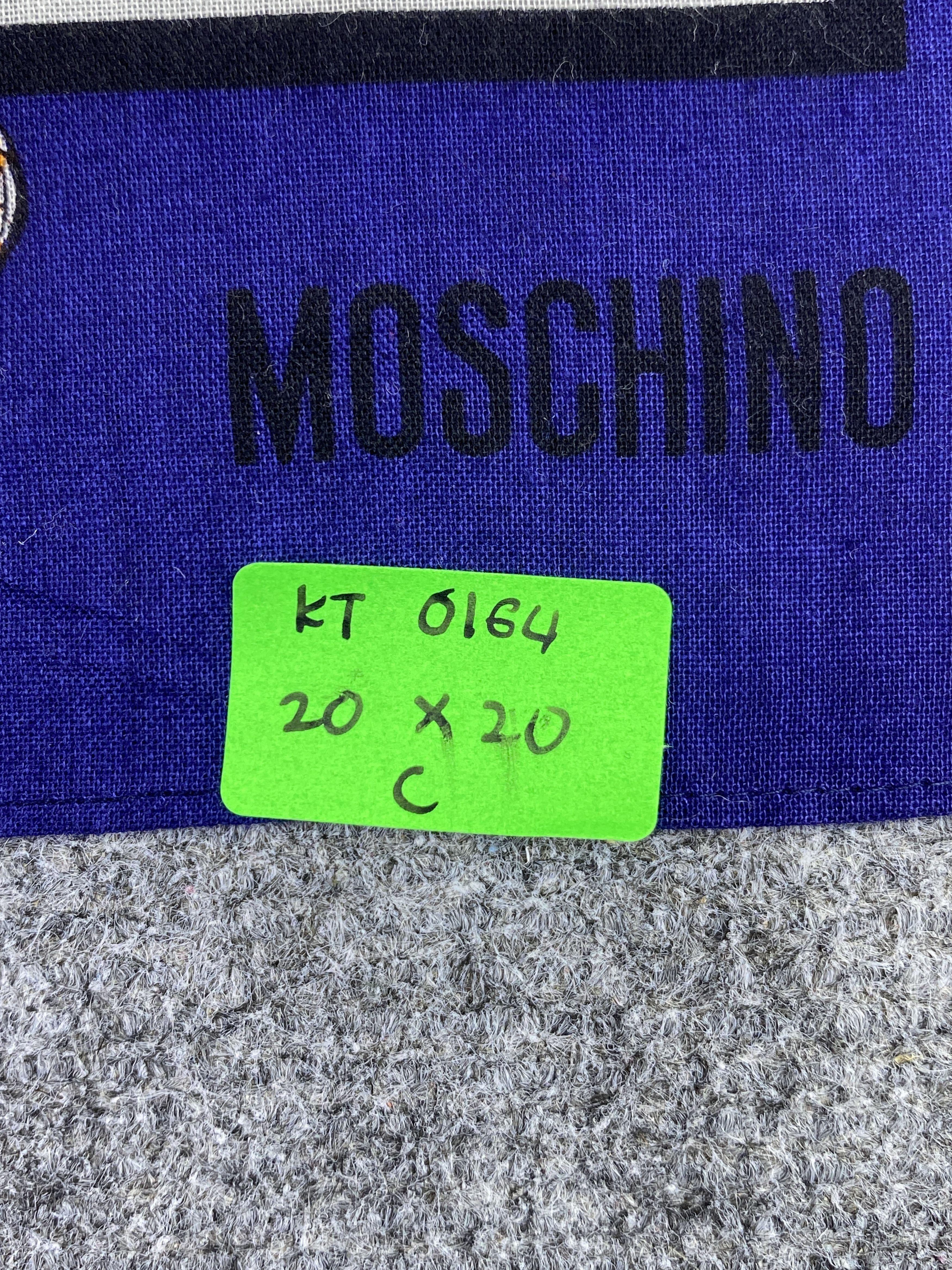 Moschino Vintage Moshino Handkerchief / Neckerchief KT0164 Size ONE SIZE - 9 Thumbnail
