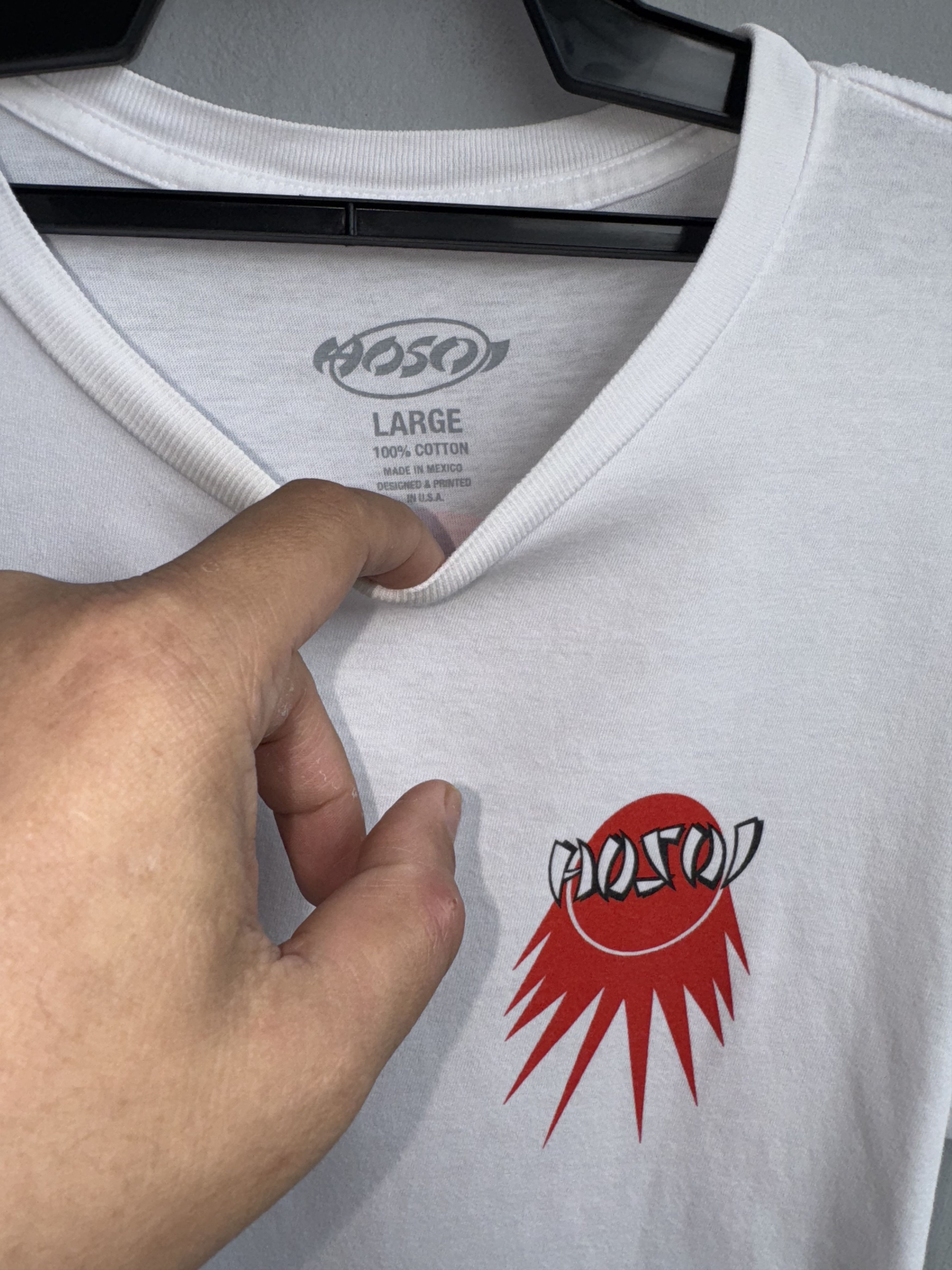 Vintage Christian Hosoi Sunburst Fish Skateboard Vintage Shirt Size US L / EU 52-54 / 3 - 2 Thumbnail