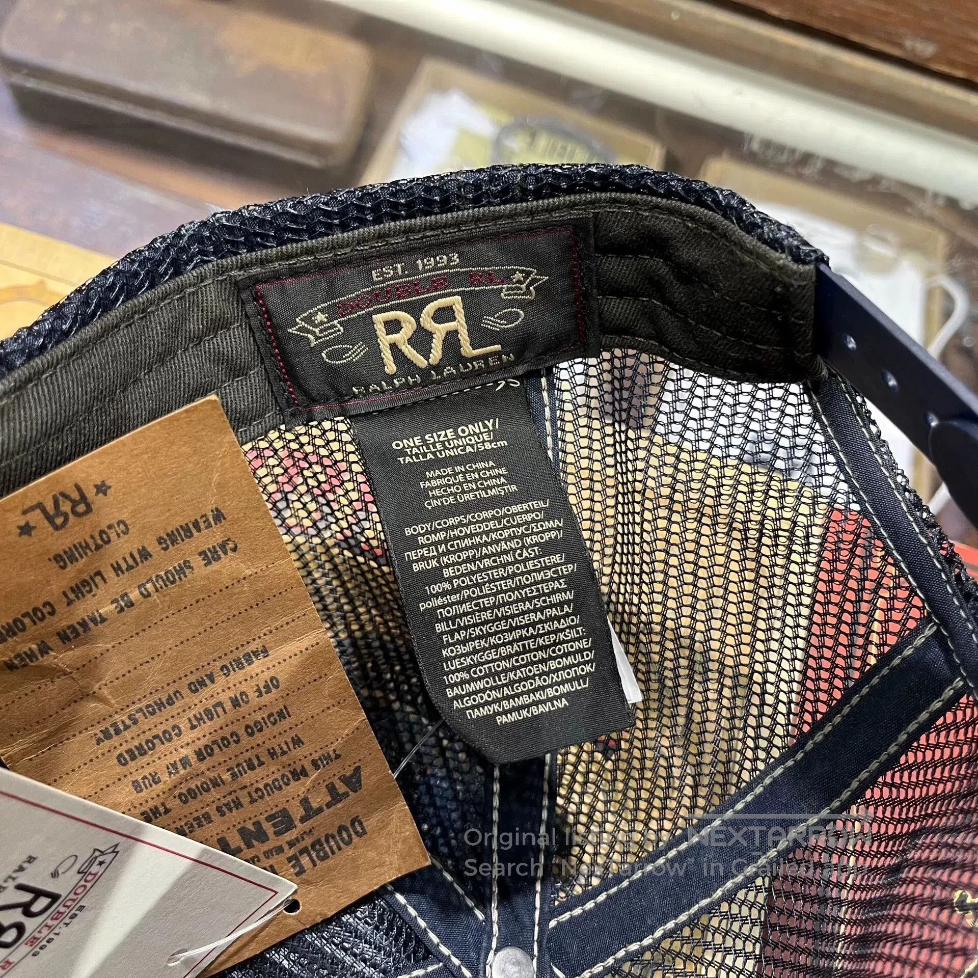 RRL Ralph Lauren RRL Baseball Cap Truck Driver Hat. Size ONE SIZE - 8 Thumbnail