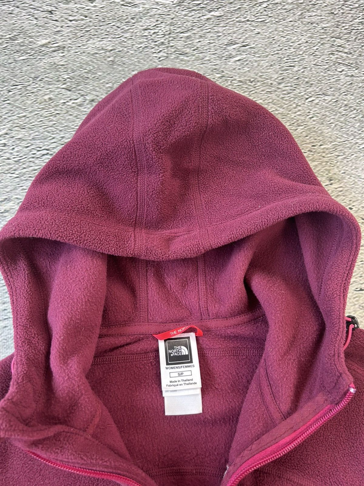 The North Face × Vintage The North Face fleece hoodie vintage pink halfzip Size S / US 4 / IT 40 - 5 Thumbnail
