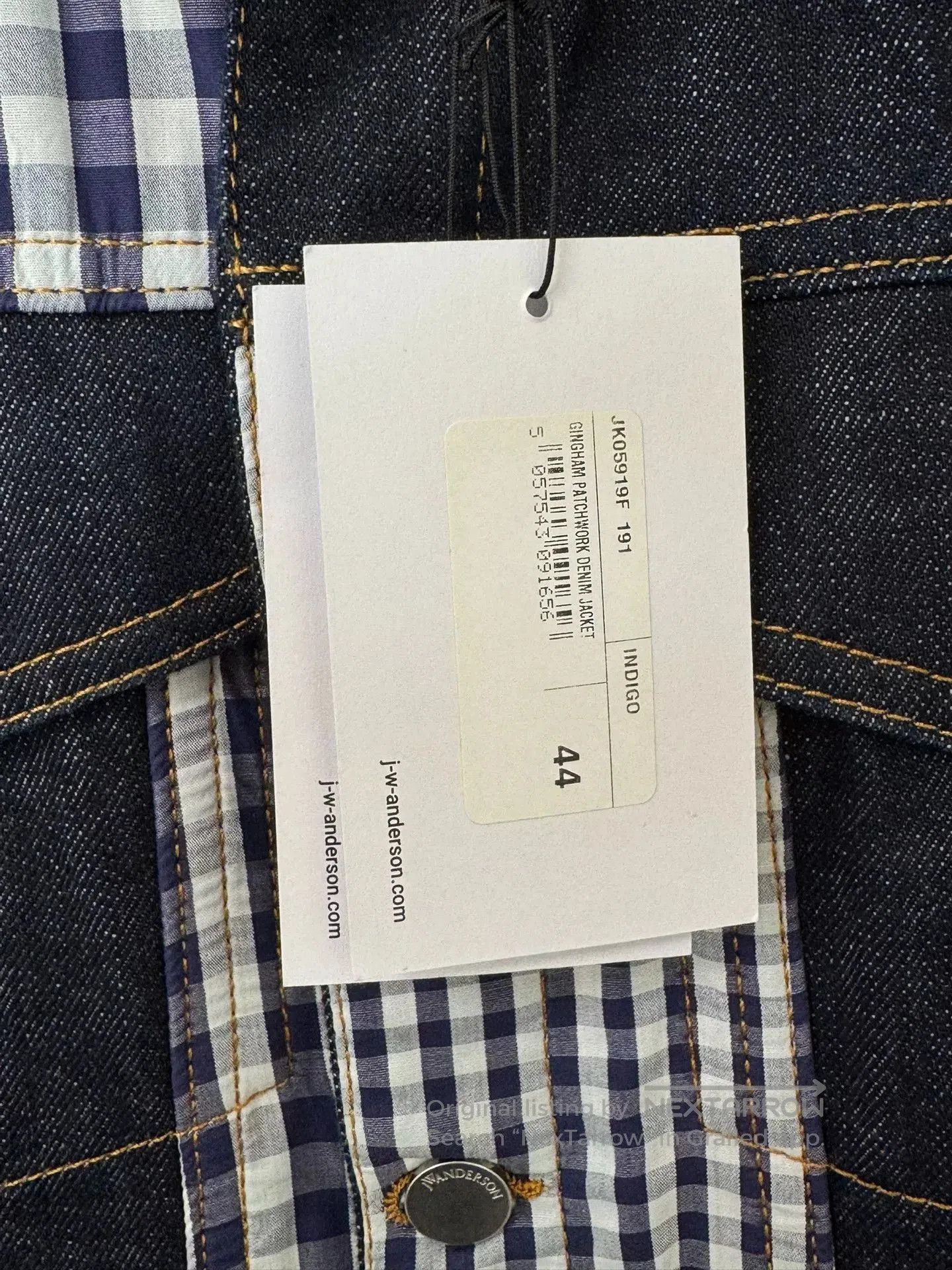 JW Anderson JW Anderson Spliced Denim Jacket. Size US S / EU 44-46 / 1 - 7 Thumbnail