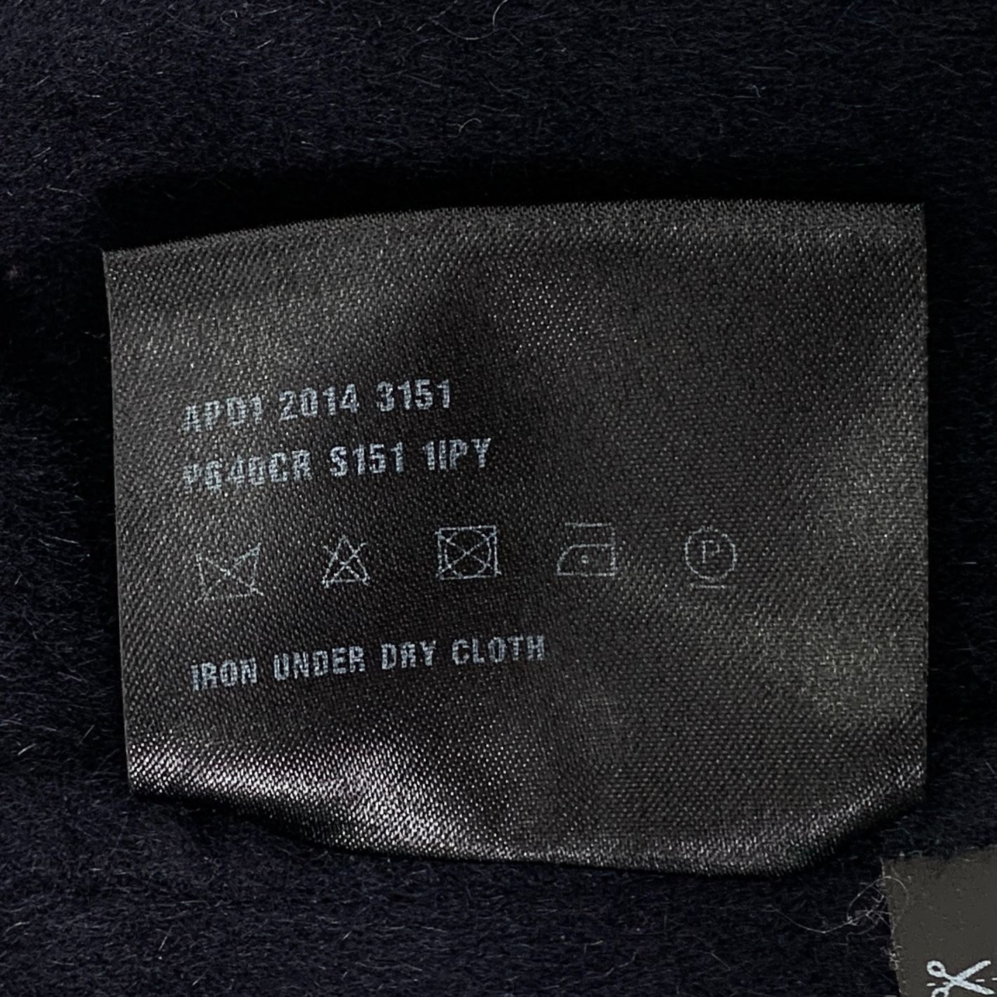 Prada Prada Womens Wool-Blend Coat With Contrasting Stitching & Bu Size XS / US 0-2 / IT 36-38 - 6 Thumbnail