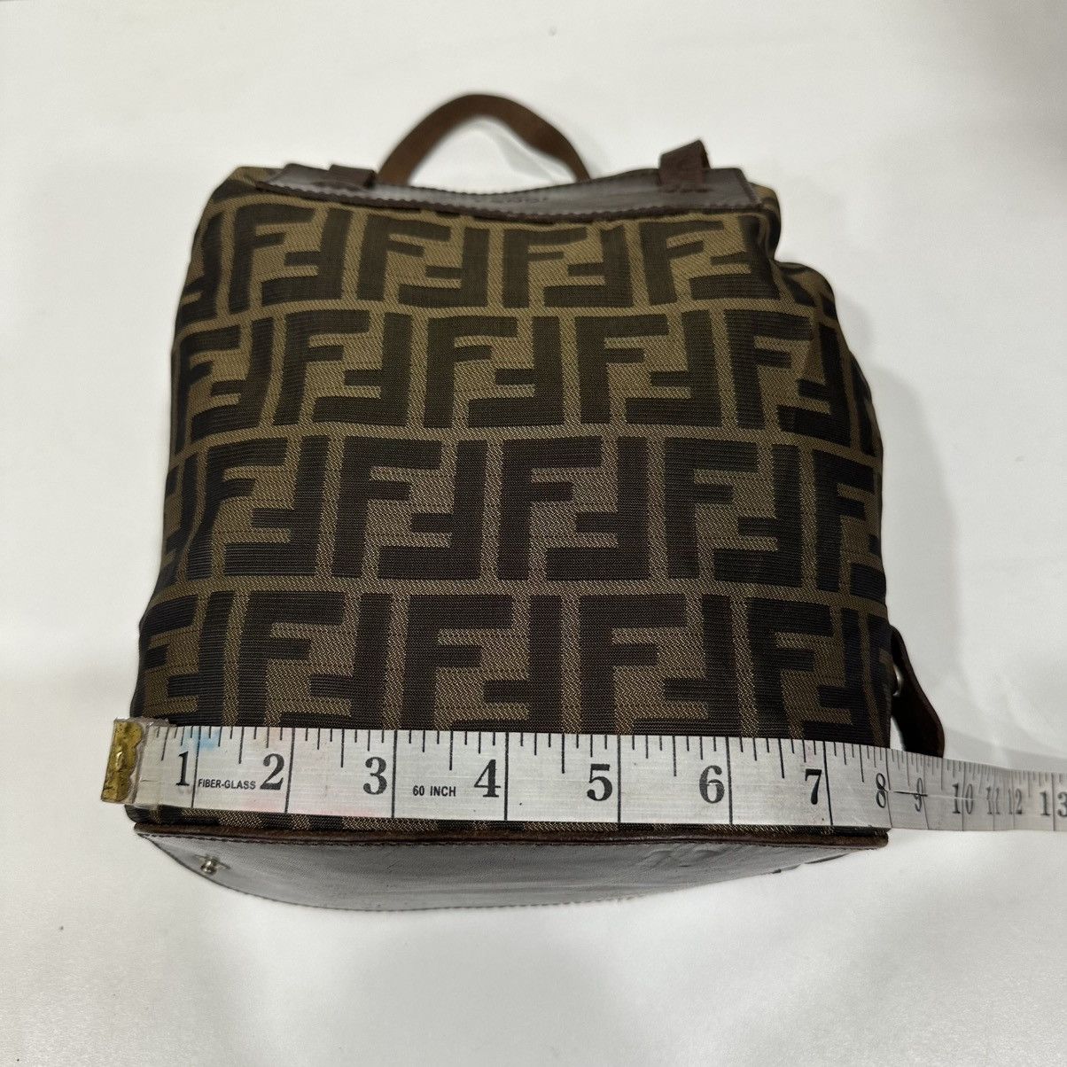 Fendi ‼️YES‼️ VINTAGE FENDI ZUCCA FF FOLDABLE MINI BAG Size ONE SIZE - 8 Thumbnail