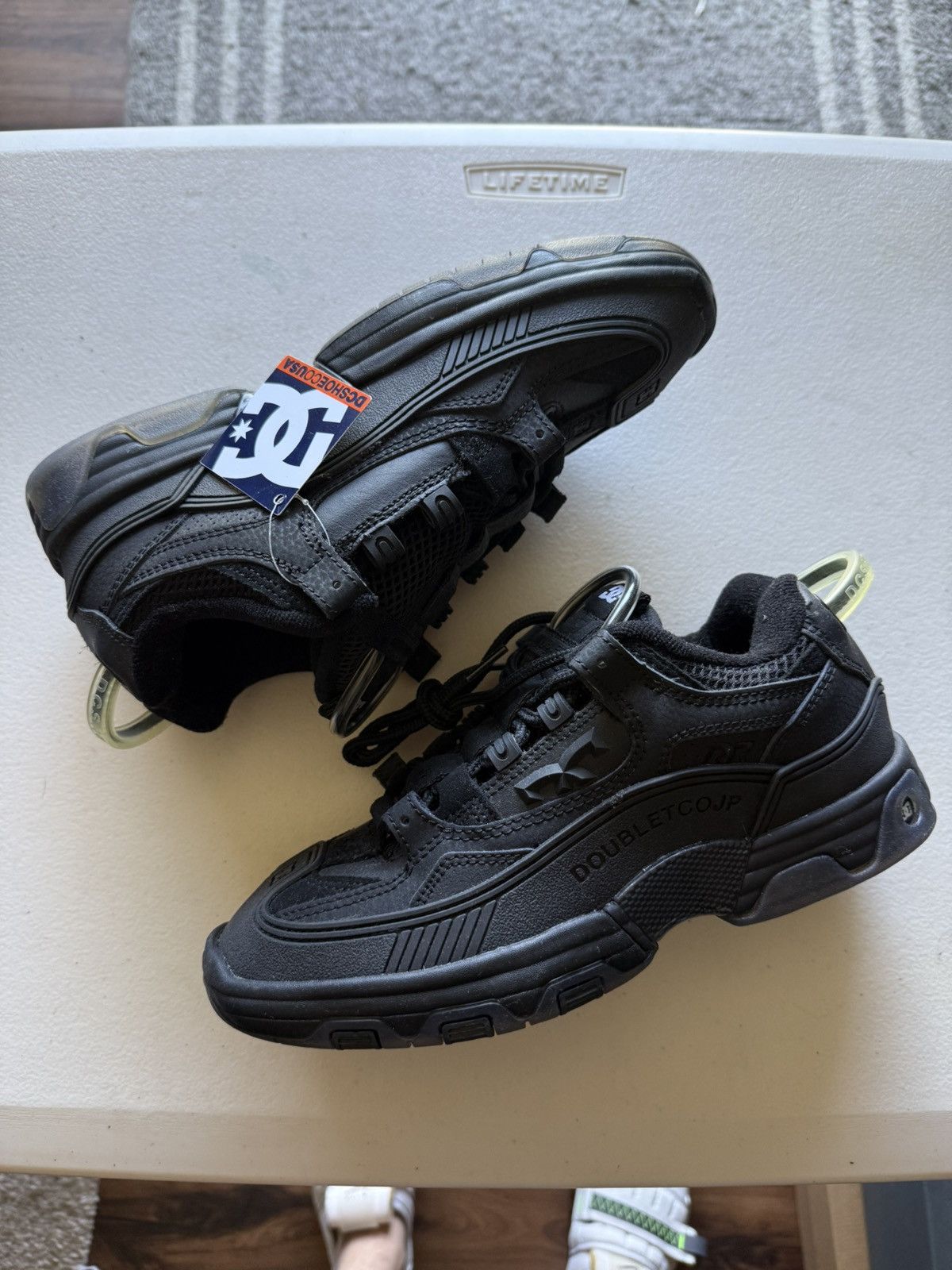 Doublet DC Shoes X Doublet Hybrid Triple Black 🏴 Size US 6 / EU 39 - 2 Thumbnail