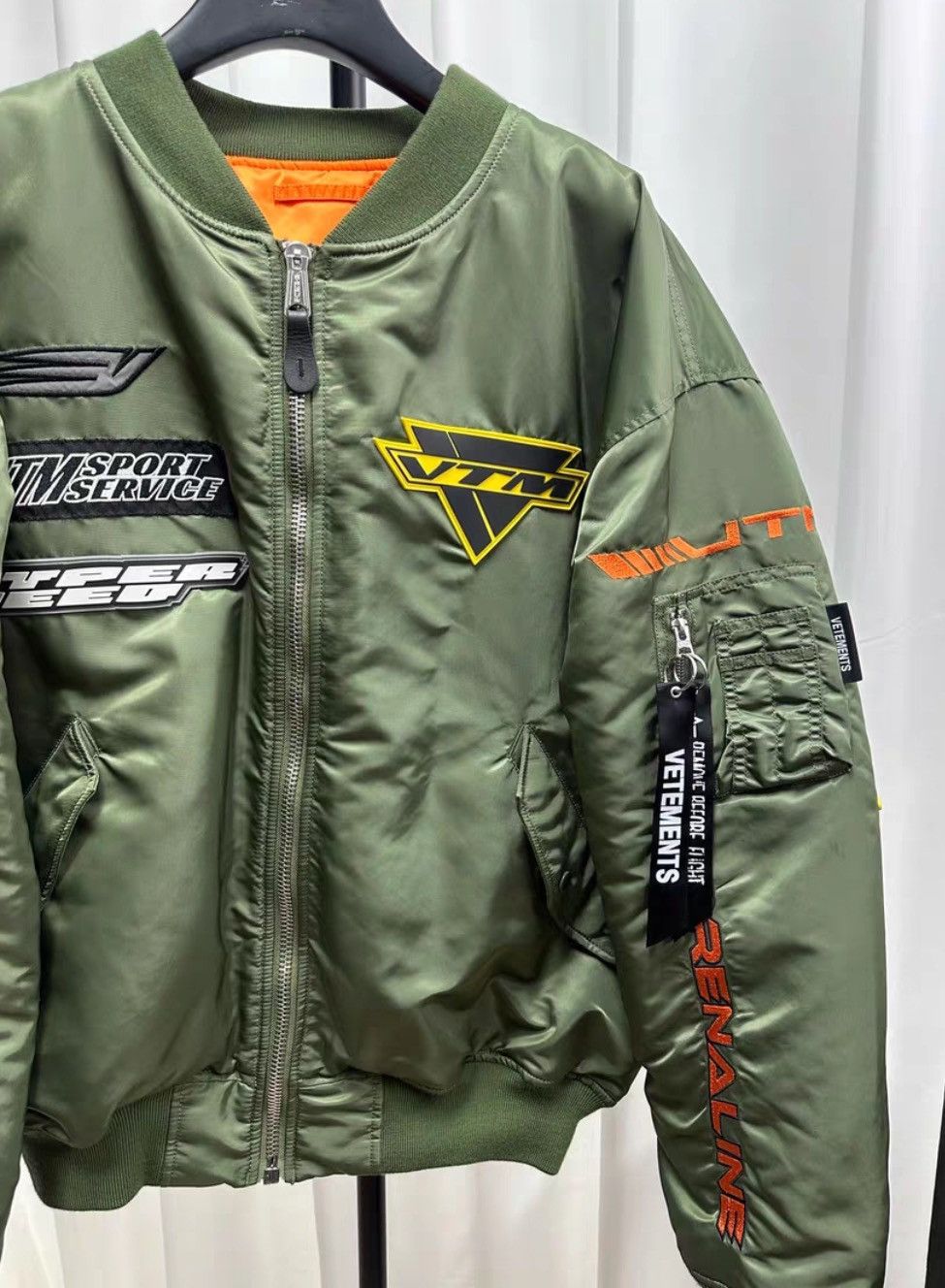 Vetements Vetements racing suit bomber jacket2412-Nextarrow Size US M / EU 48-50 / 2 - 3 Thumbnail